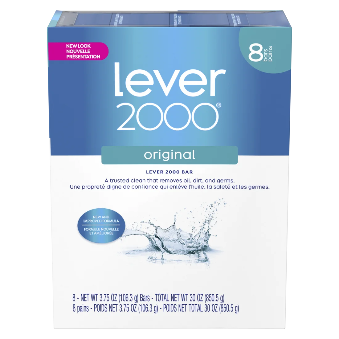 Lever 2000 Refreshing Bar Soap for Dry Skin