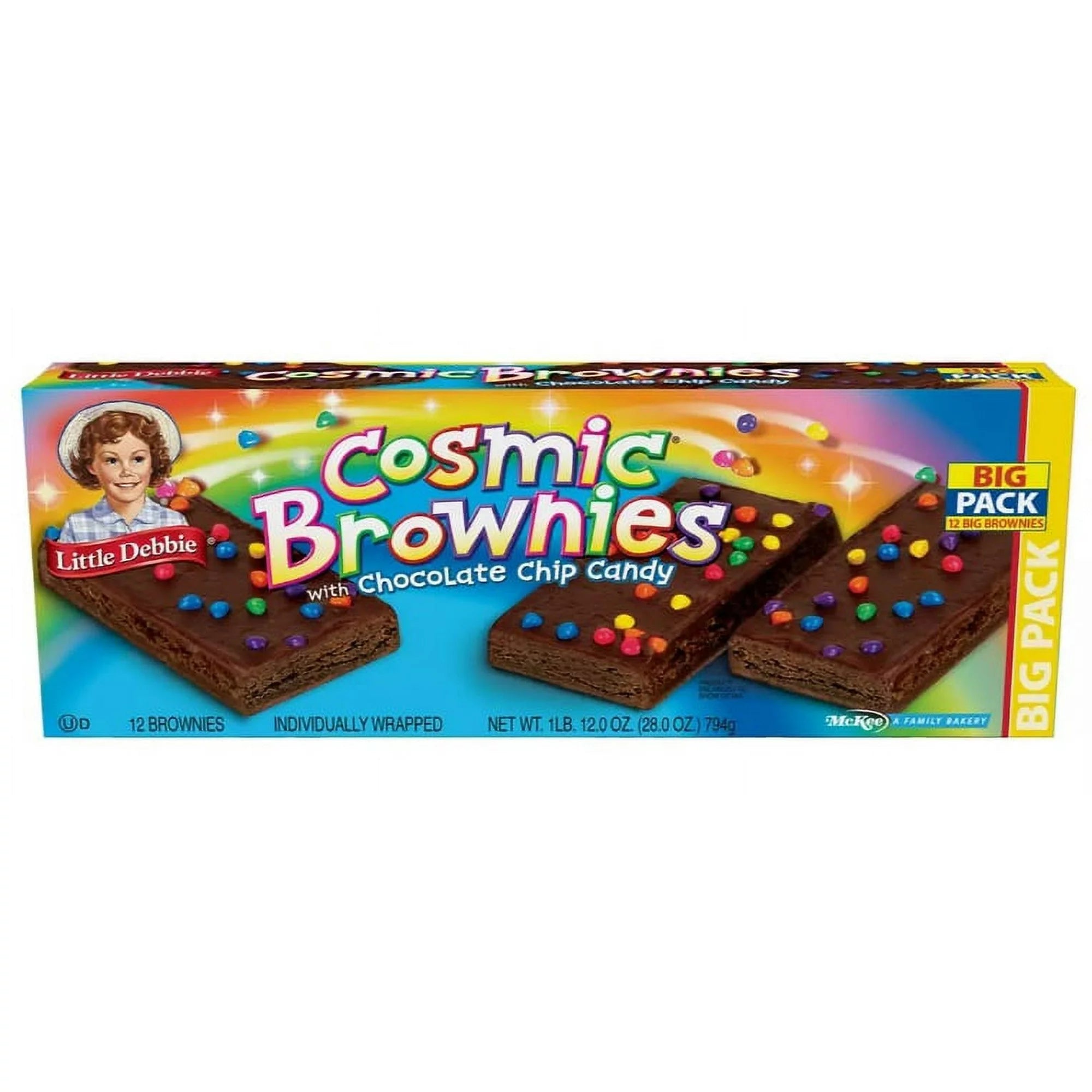 Little Debbie  Cosmic Brownies with Chocolate Chip