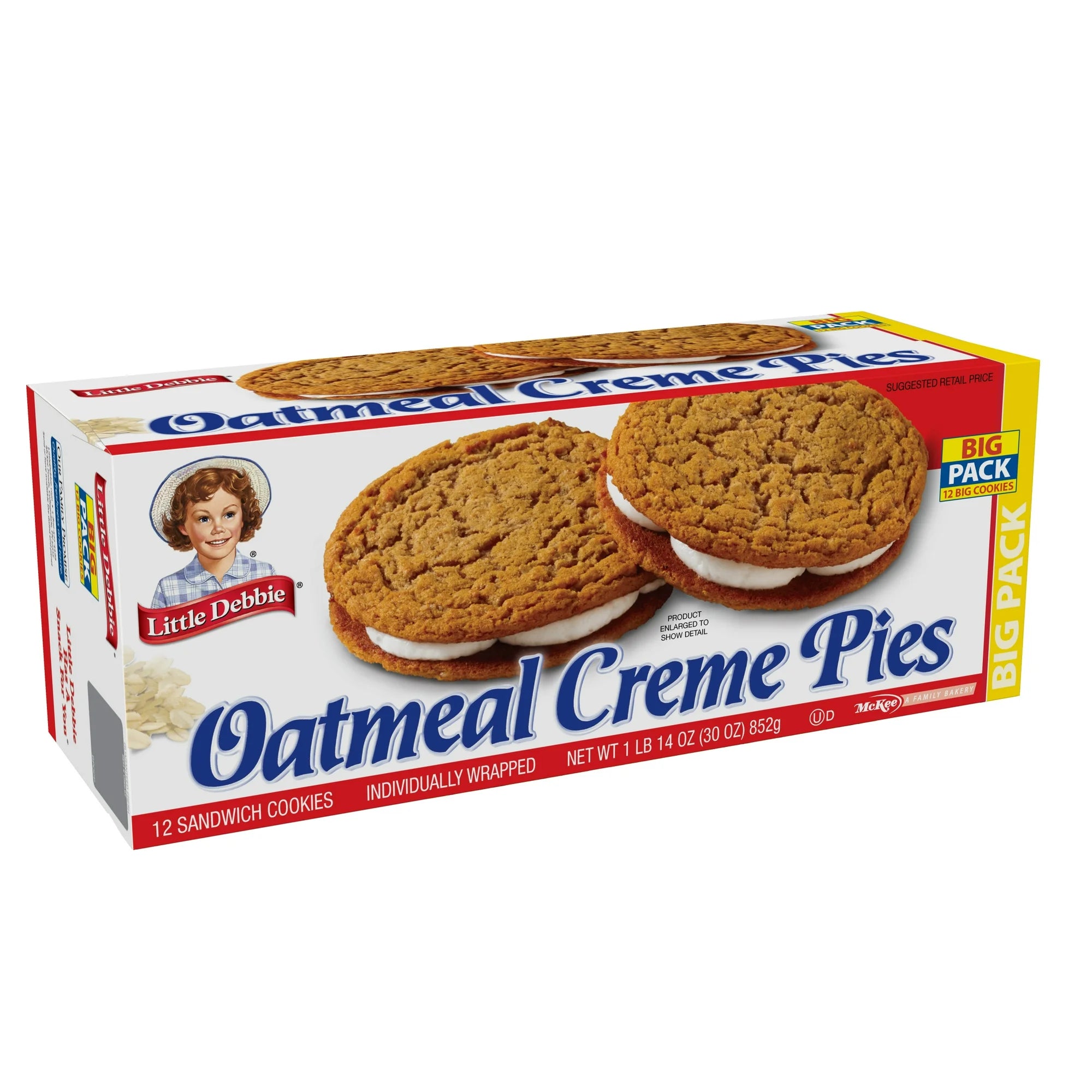 Little Debbie Big Pack Oatmeal Creme Pies