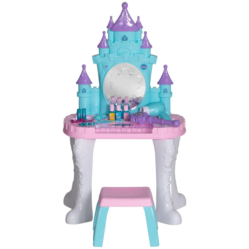 Kids Vanity Set with Castle Design