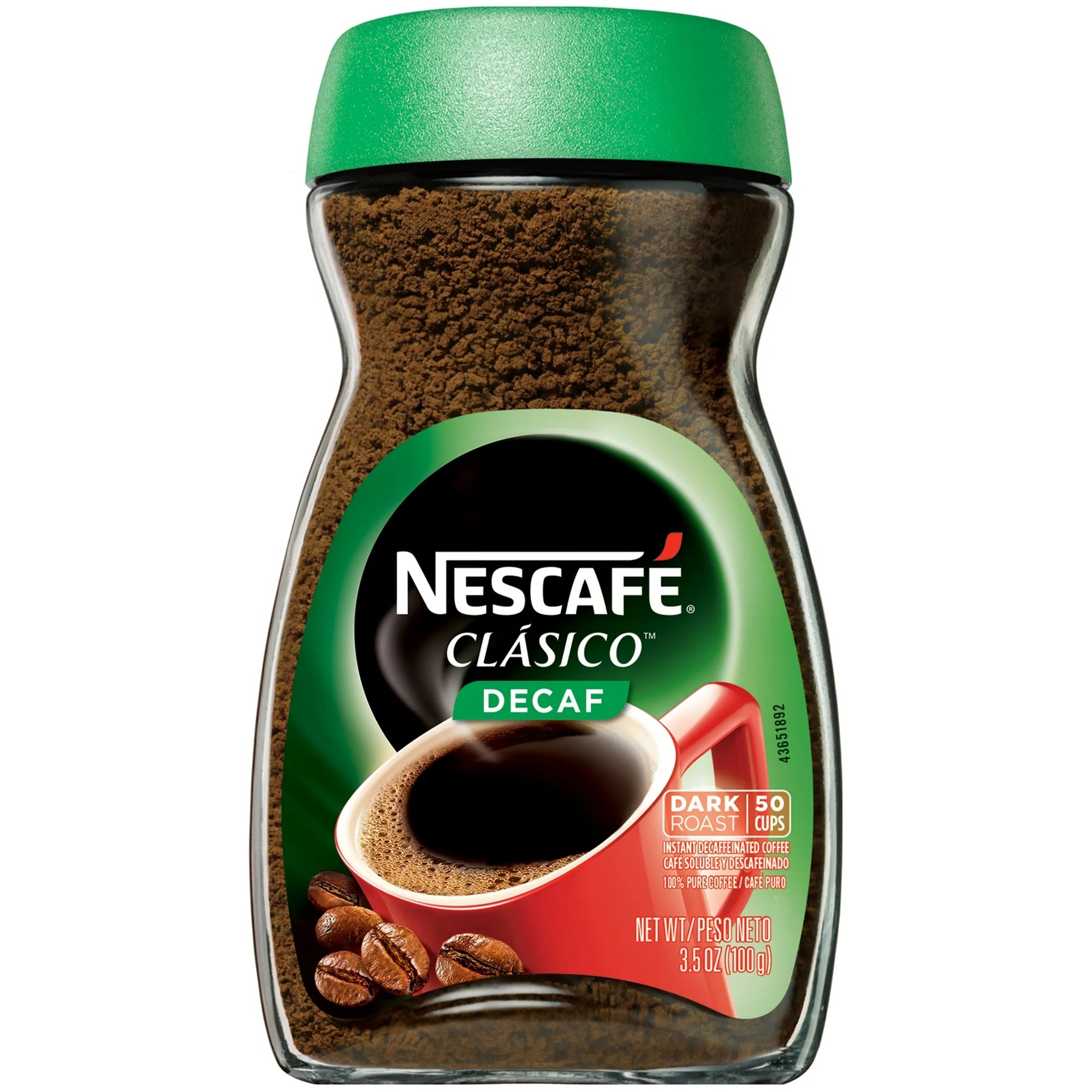 Nescafé Clasico Decaf Dark Roast