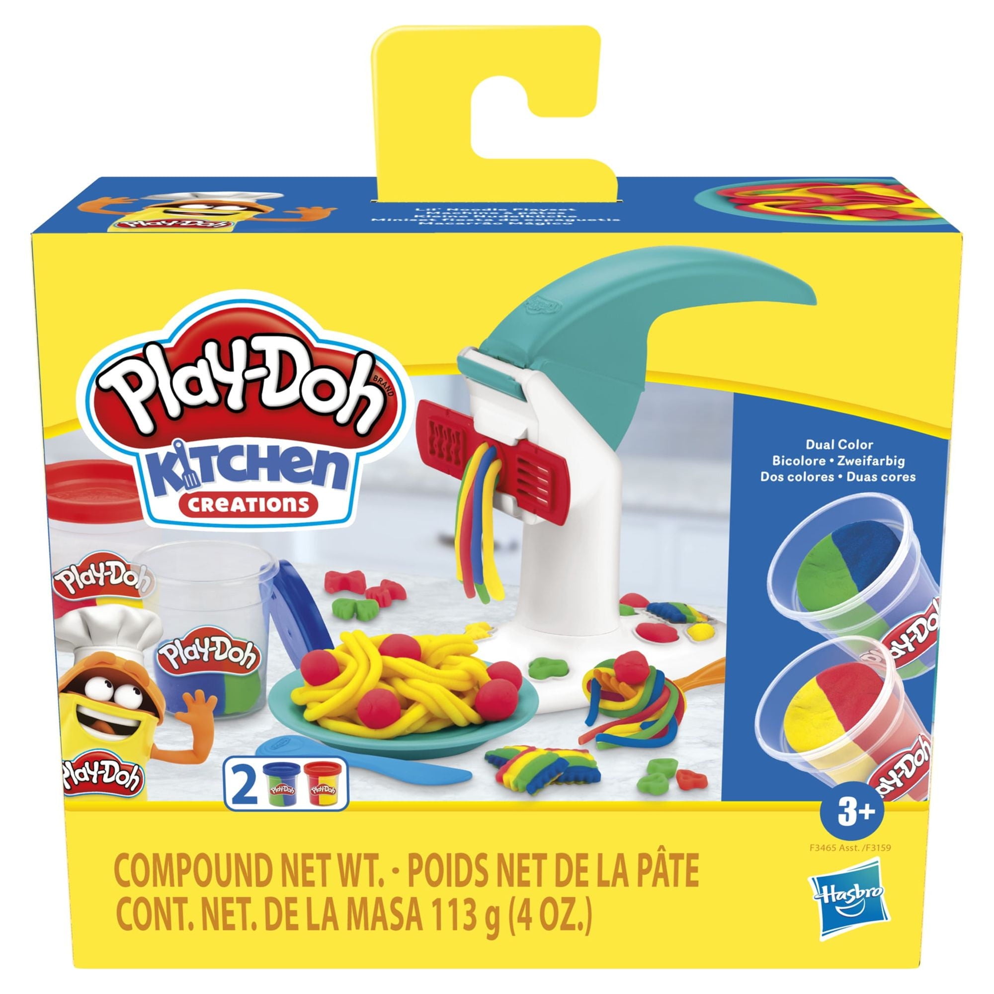 Play-Doh Kitchen Creations Lil’ Noodle Set - 4 Color