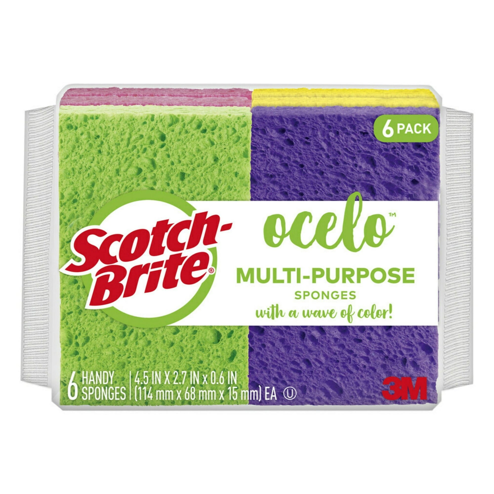 Scotch-Brite ocelo Sponges - 6 Pack