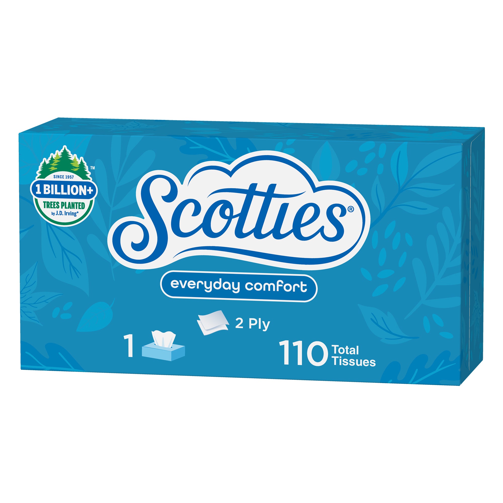 Scotties Comfort 2-Ply Facial Tissue