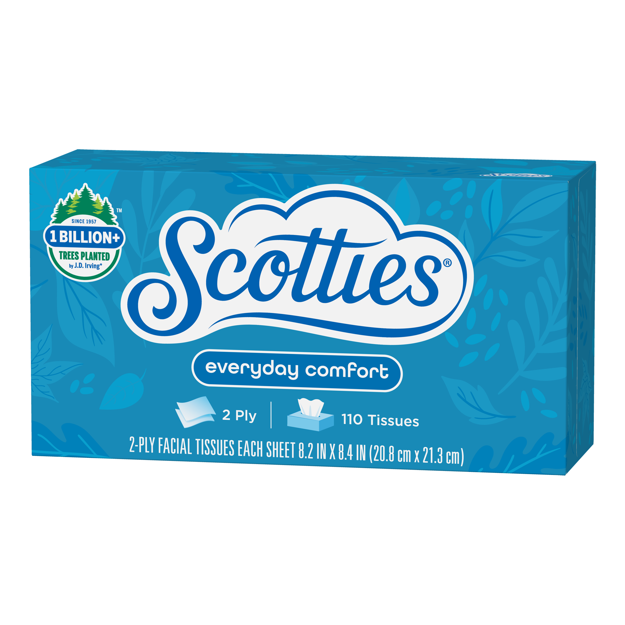 Scotties Comfort 2-Ply Facial Tissue