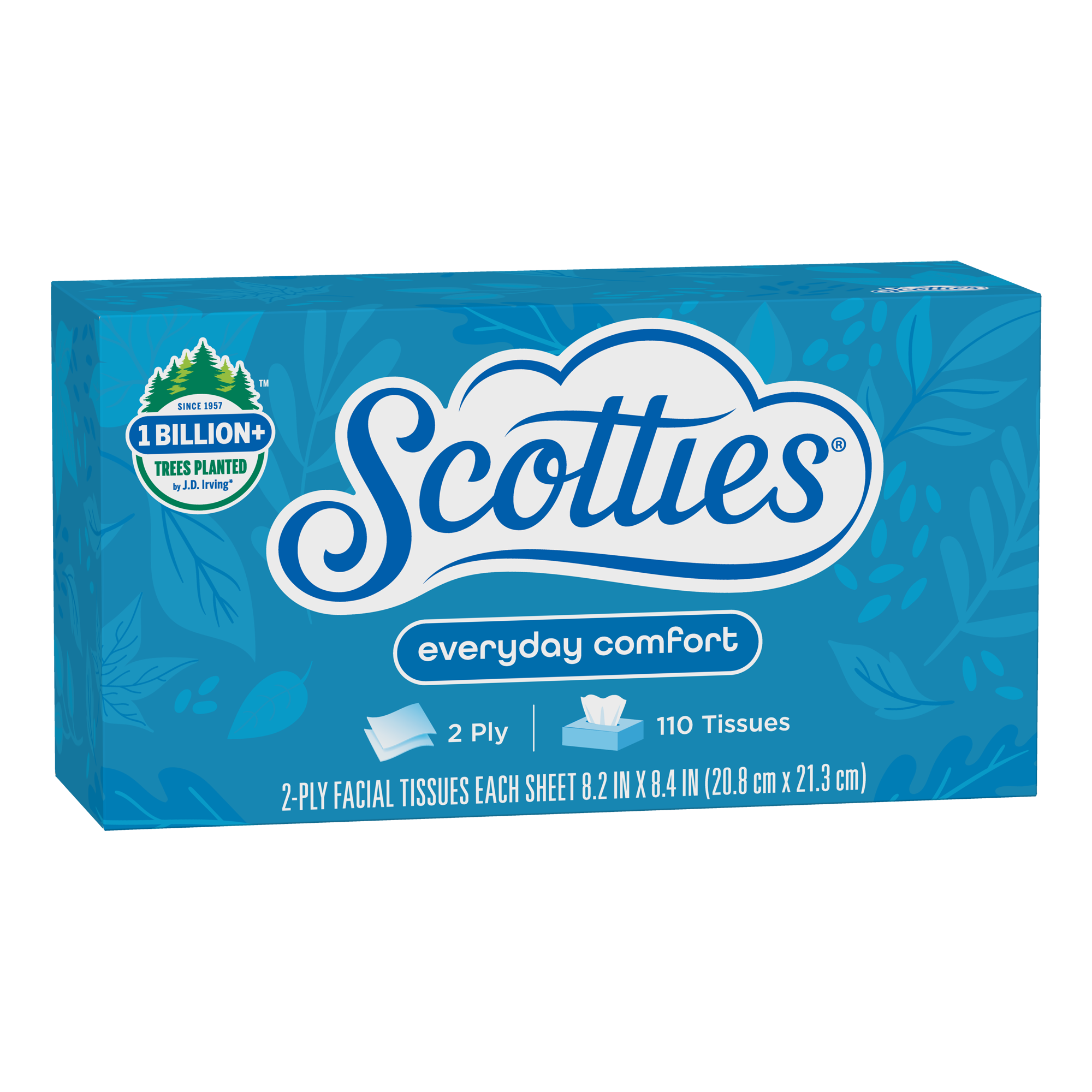 Scotties Comfort 2-Ply Facial Tissue