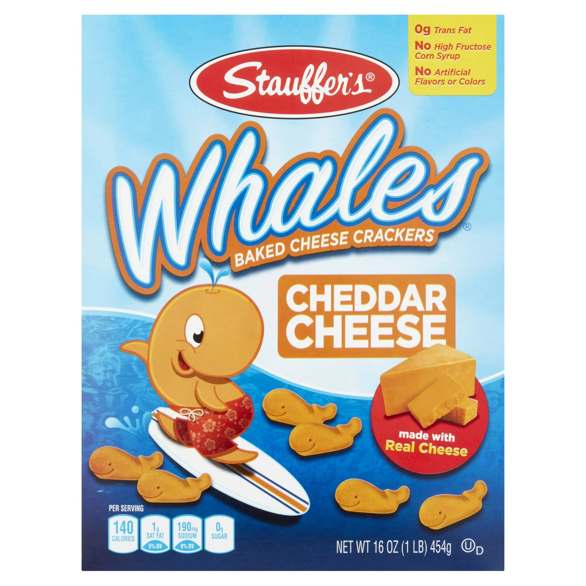 Stauffer's Whales  Cheese Snack Crackers