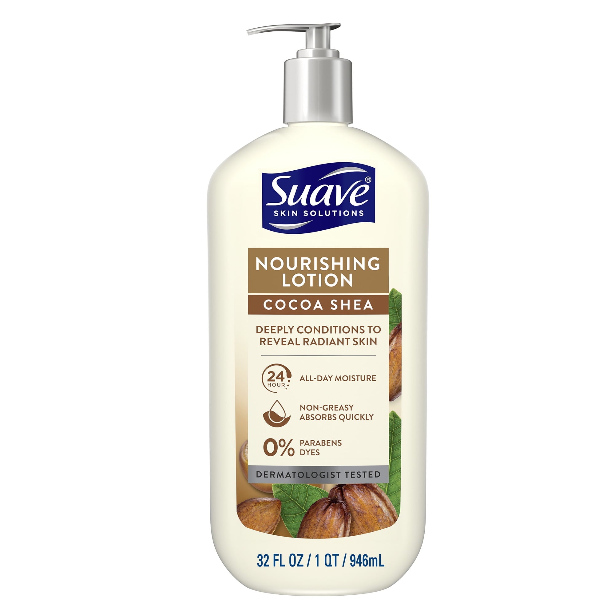 Suave Cocoa Butter Shea Lotion - 32oz