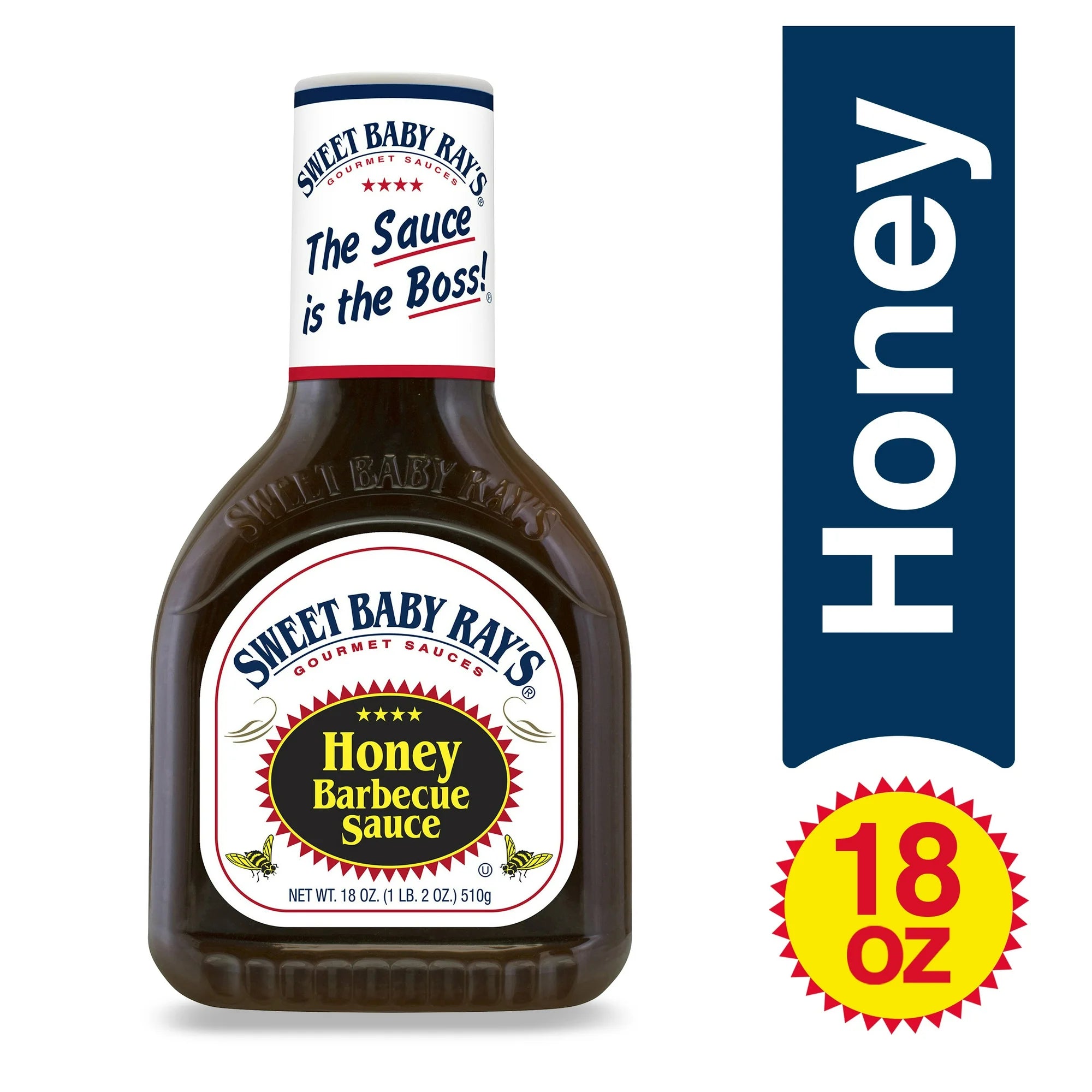 Sweet Baby Ray's Honey BBQ Sauce - 18 oz Bottle