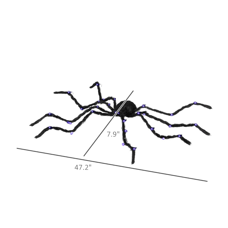 HOMCOM 3.25" Spooky Halloween Spider