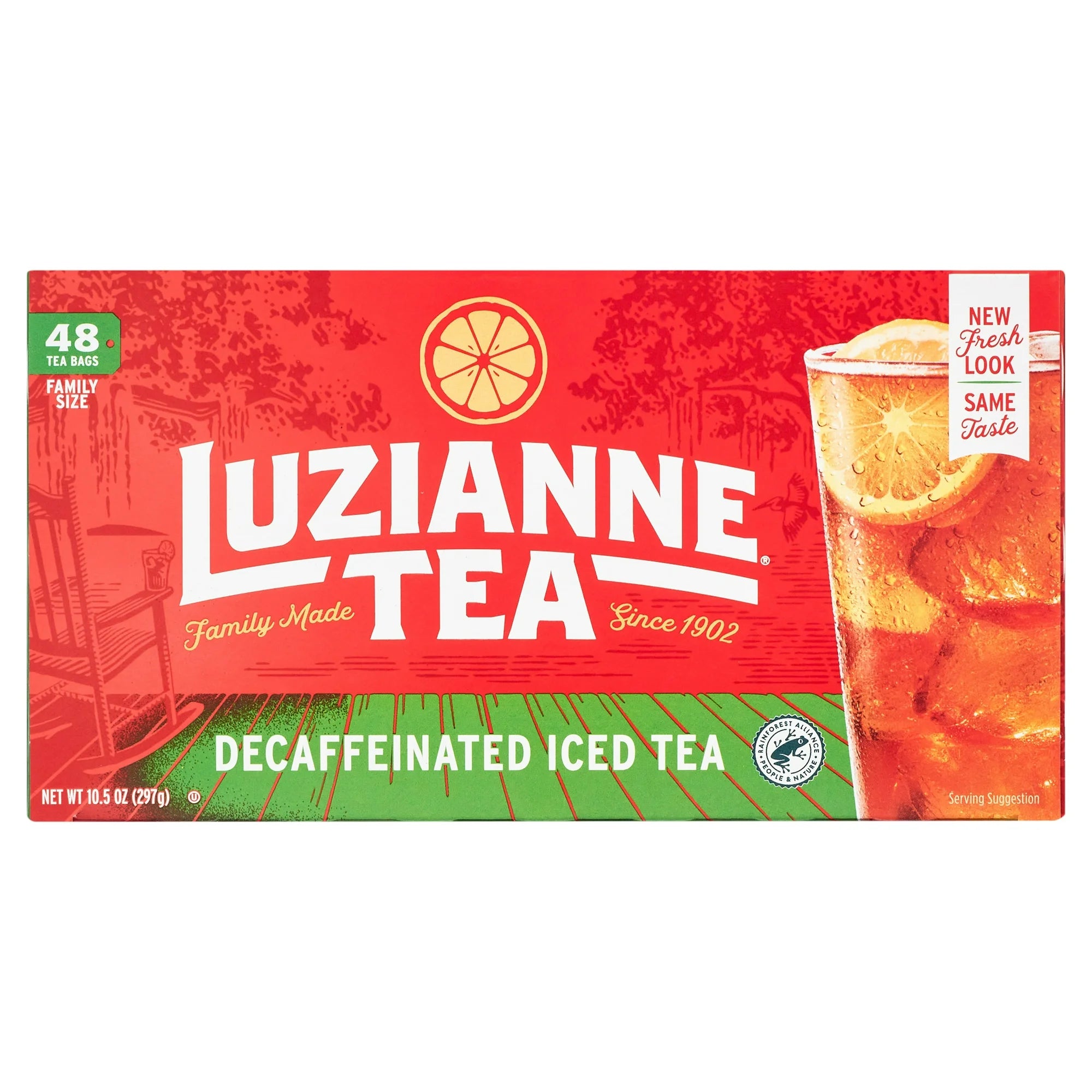 Luzianne Decaffeinated Black Iced Tea Bags