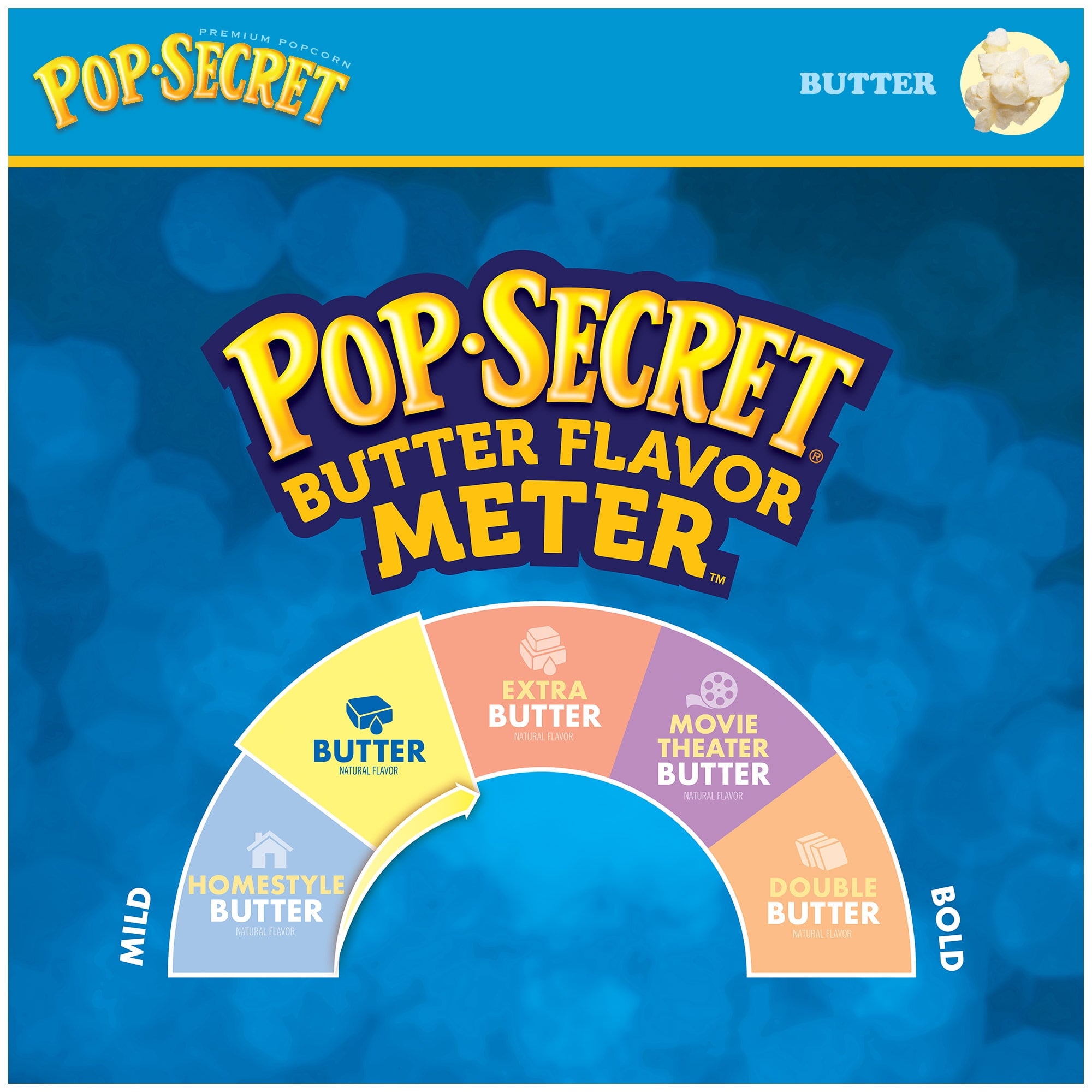  Pop Secret Butter Microwave Popcorn - 12 Ct 