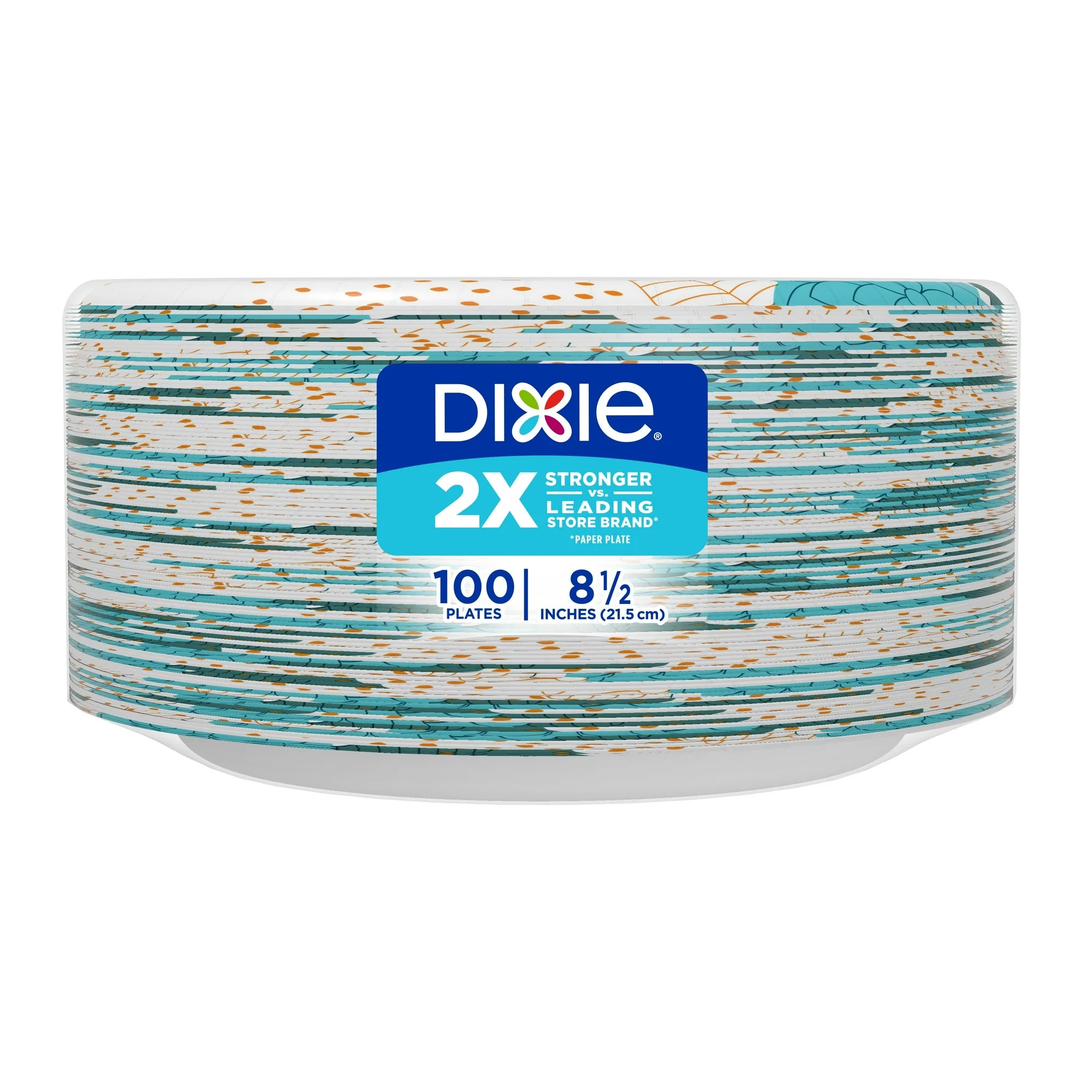 Dixie Paper Plates Multicolor, Disposable