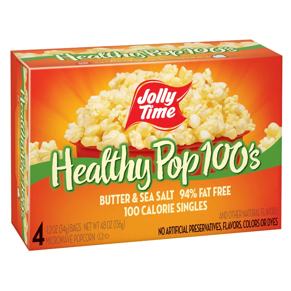 Jolly Time 100 Calorie  Microwave Pop Corn