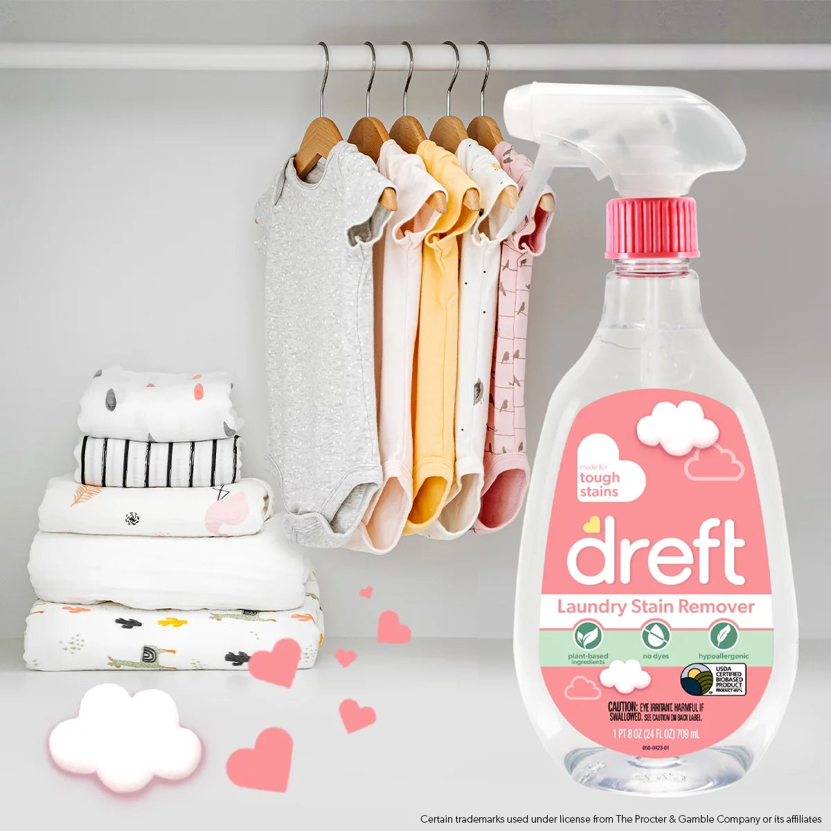 Dreft Plant Based Baby Spray and Stain Remover