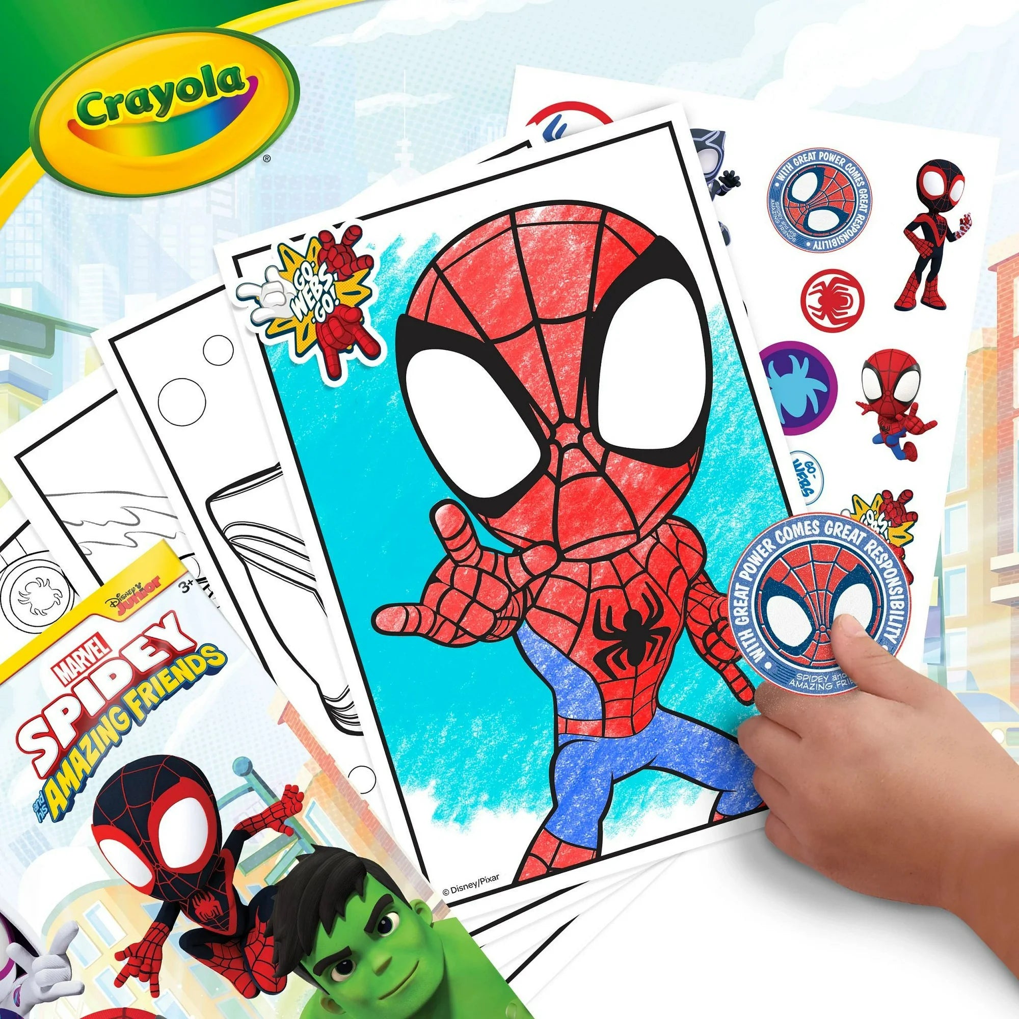 Crayola Spidey Coloring Book