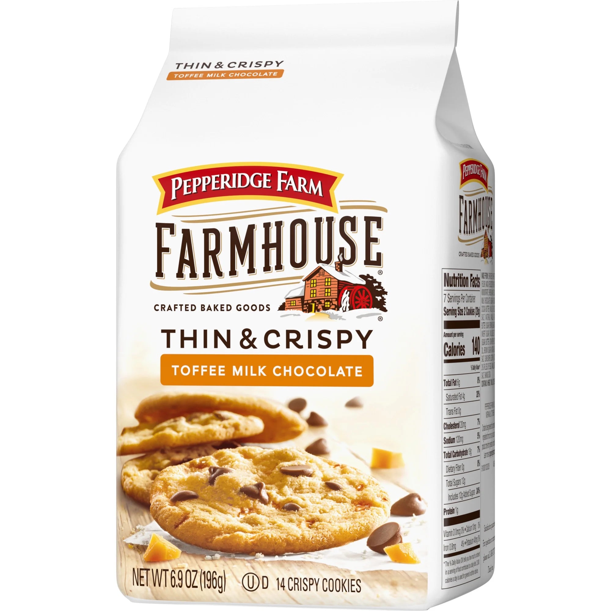 Pepperidge Farm Toffee Milk Chocolate Cookies