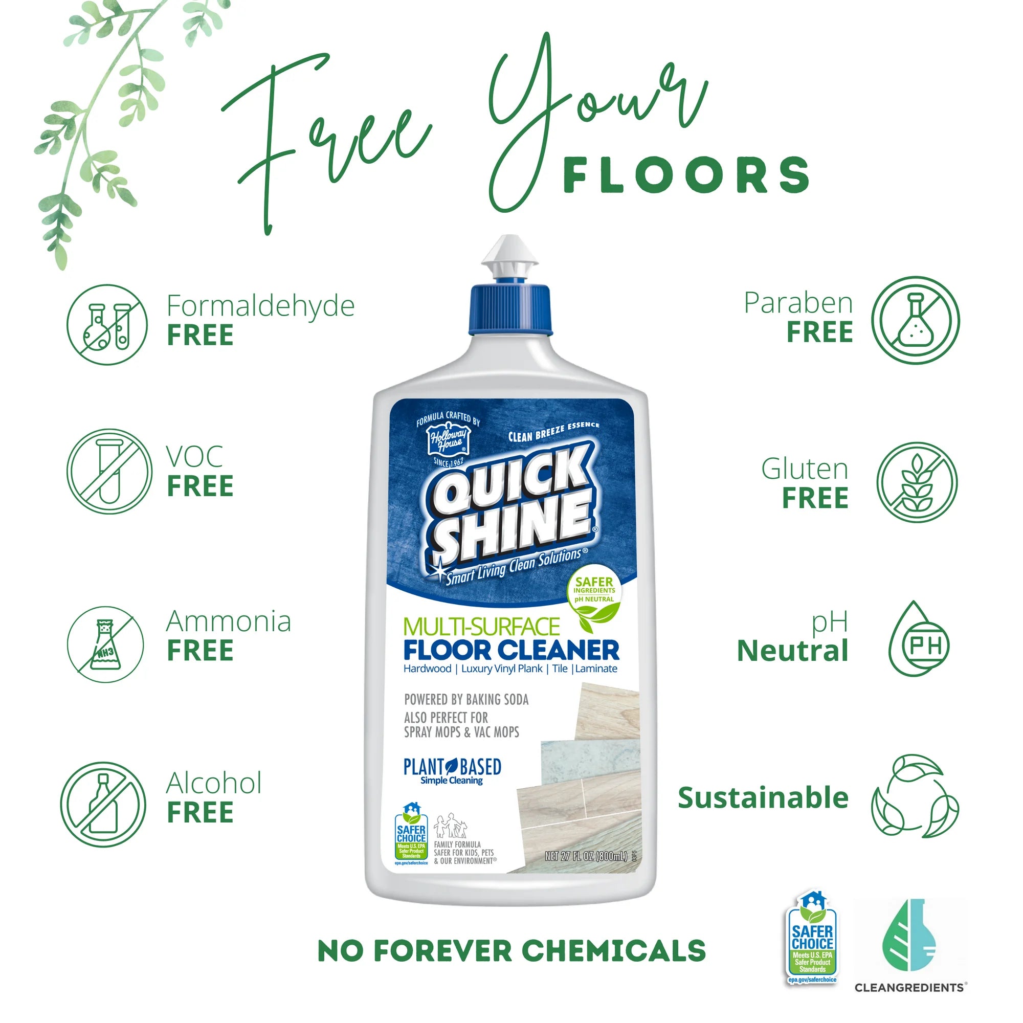 Quick Shine Multi-Surface Floor Cleaner