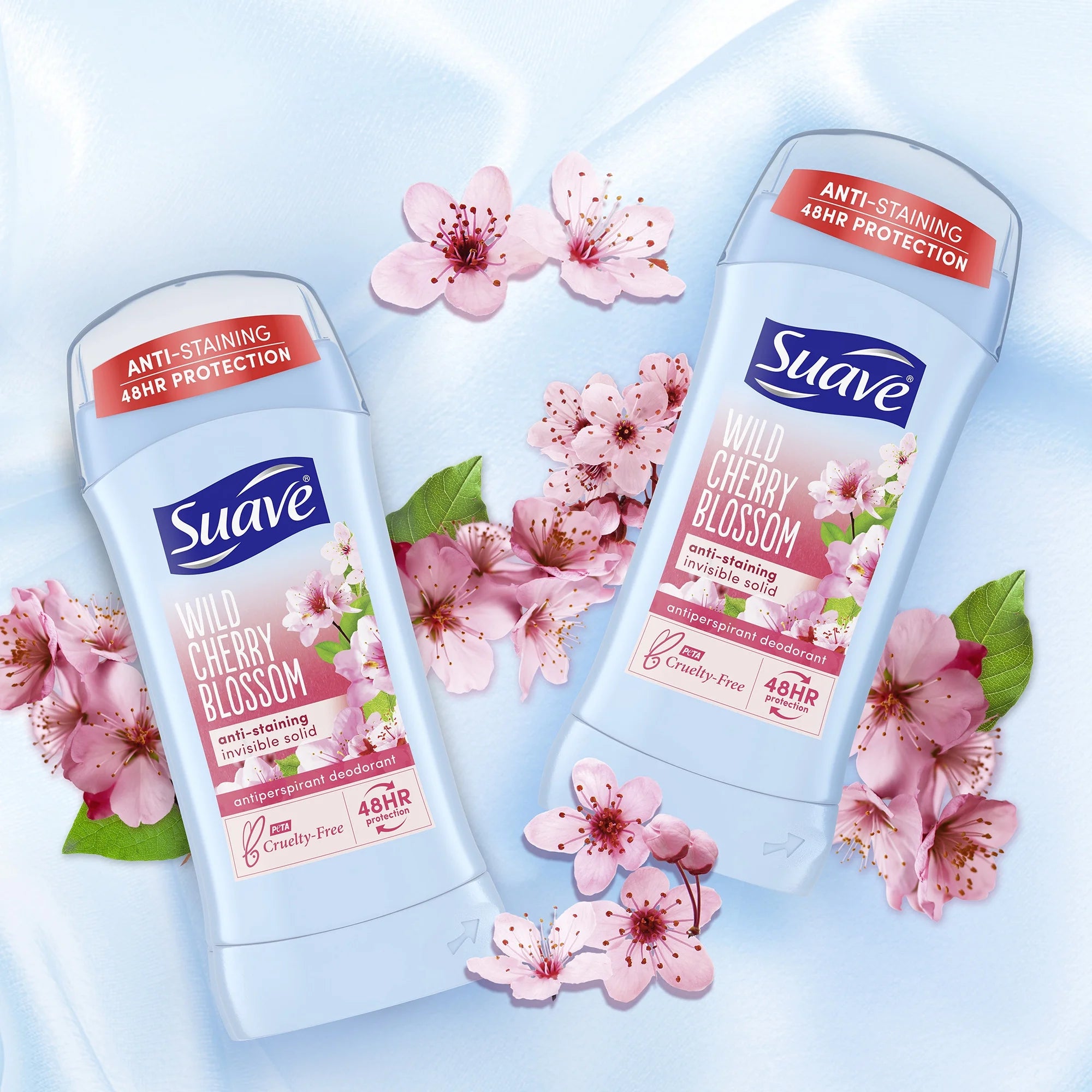 Suave Deodorant in Wild Cherry Blossom , 2 Pack