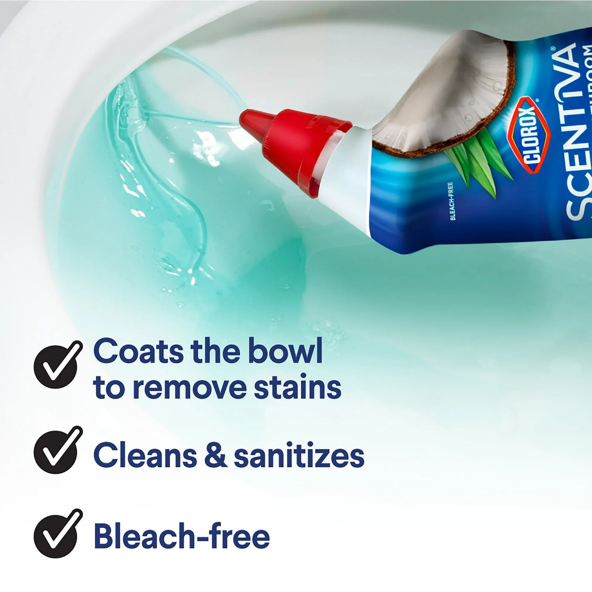 Clorox Scentiva Bathroom Toilet Cleaning Gel