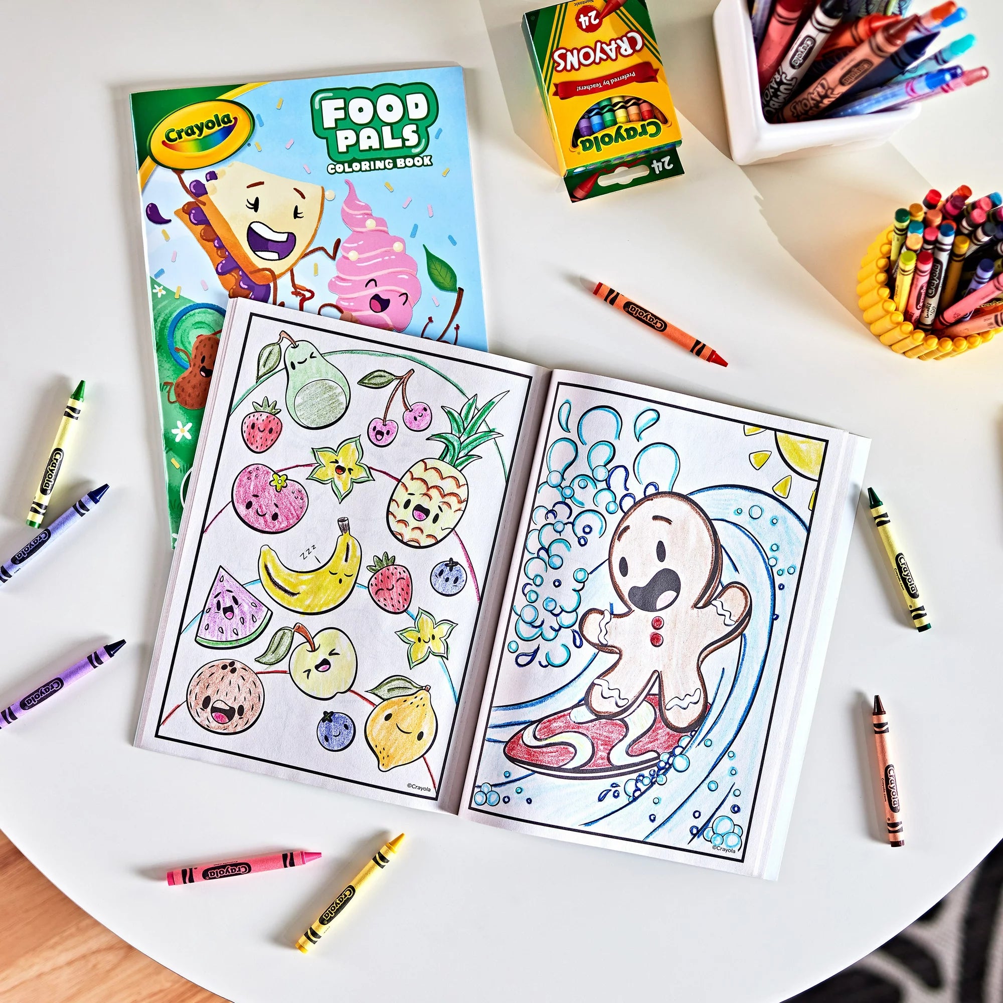 Crayola Food Pals Coloring Book