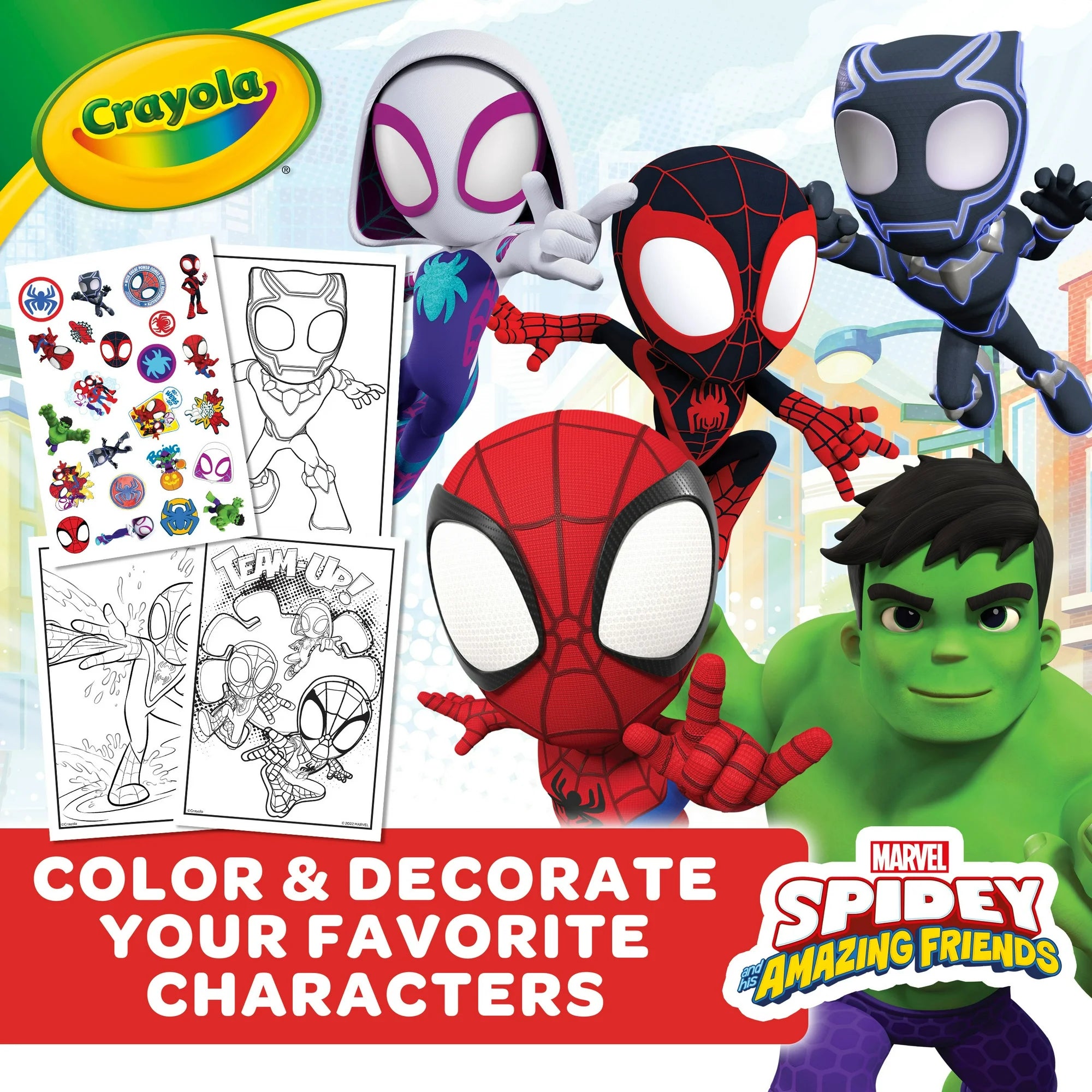 Crayola Spidey Coloring Book