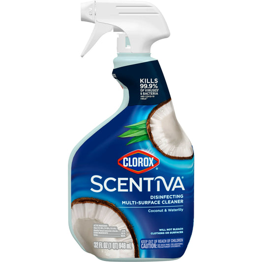 Clorox Scentiva Multi Surface Cleaner Spray, Pacific Breeze and Coconut, 32 fl oz