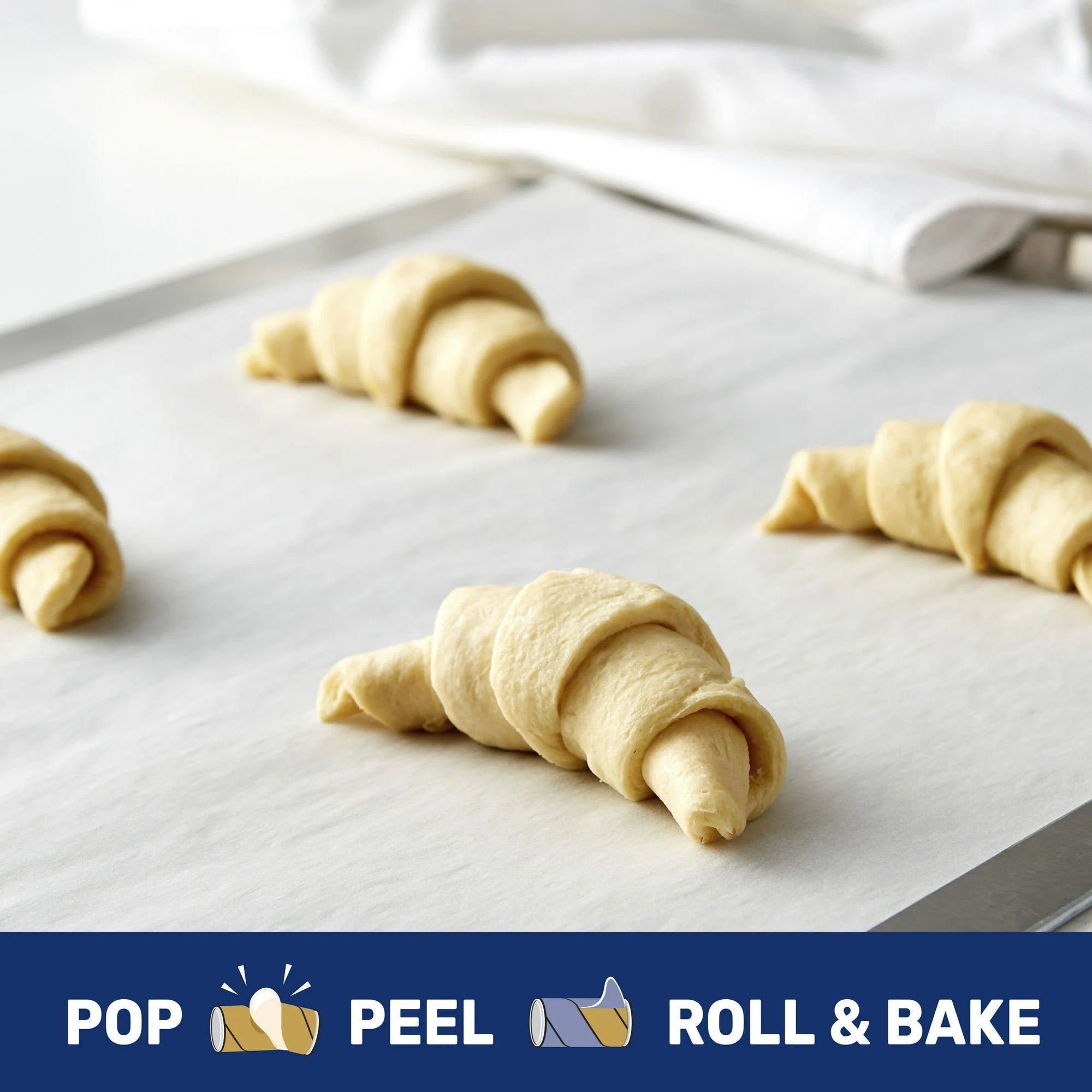 Pillsbury Crescent Rolls, Canned Pastry Dough