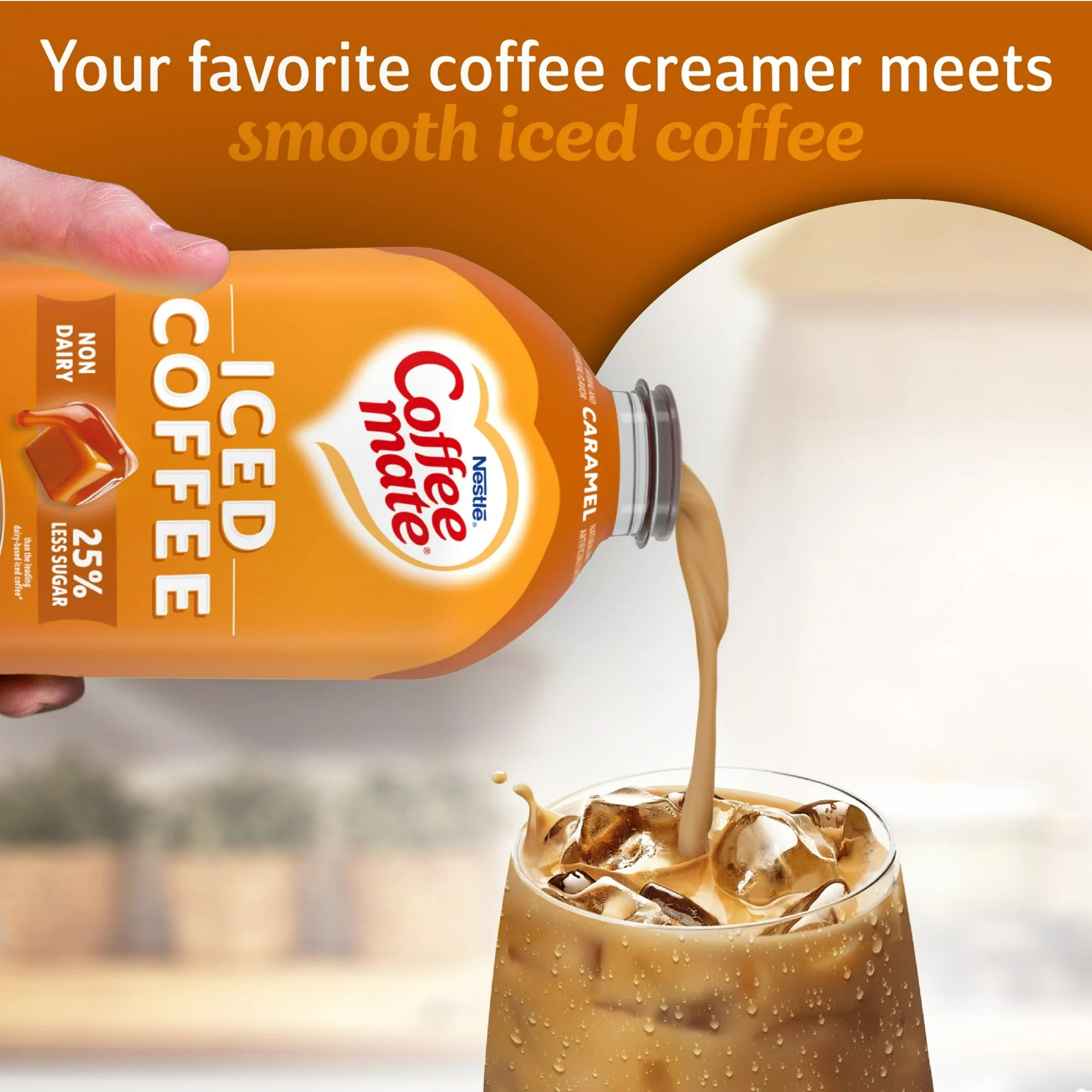 Coffee Mate Caramel Iced Coffee, Non-Dairy 