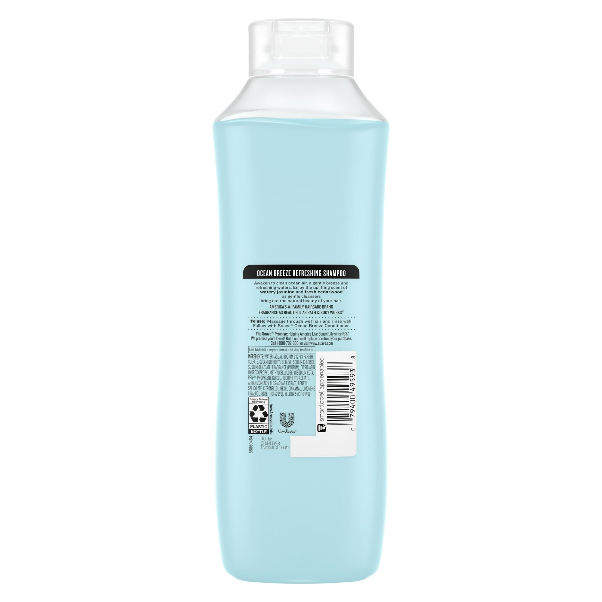 Suave Essentials Ocean Breeze Shampoo - 22.5 fl oz