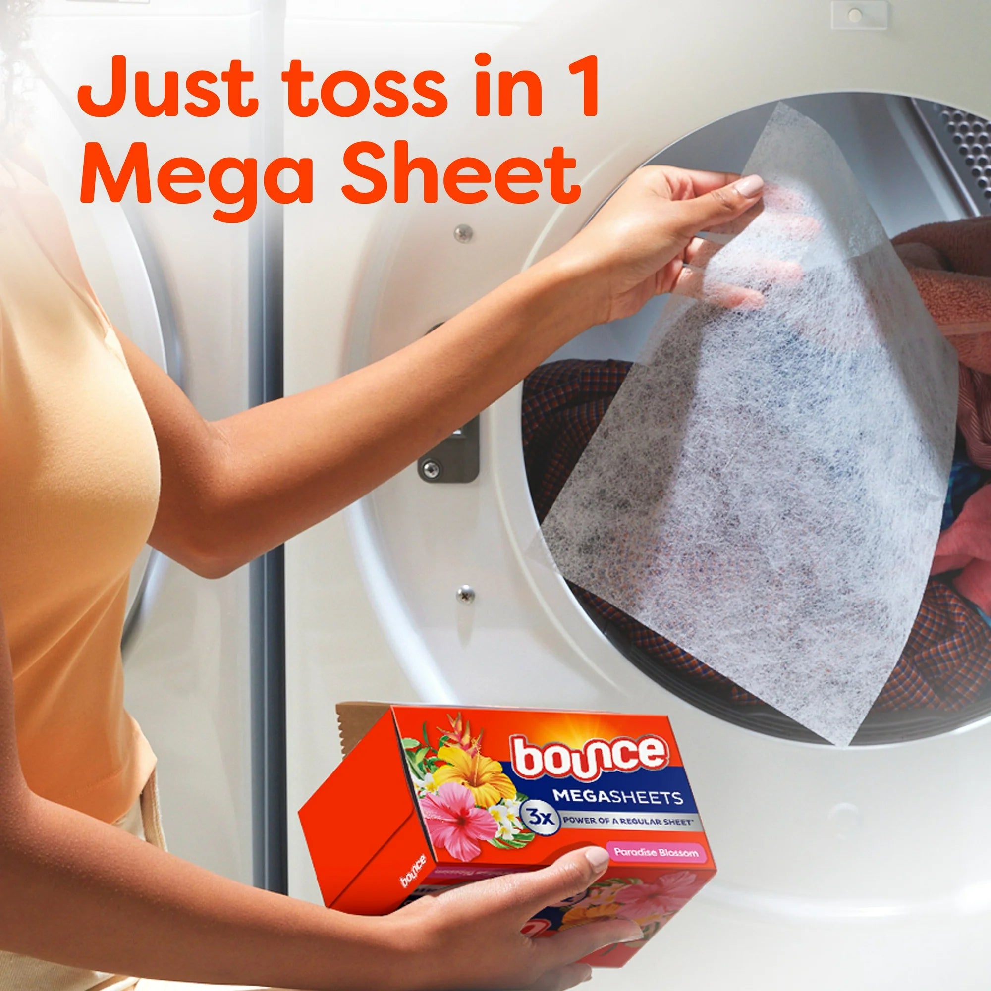 Bounce Lasting Fresh Mega Dryer Sheets