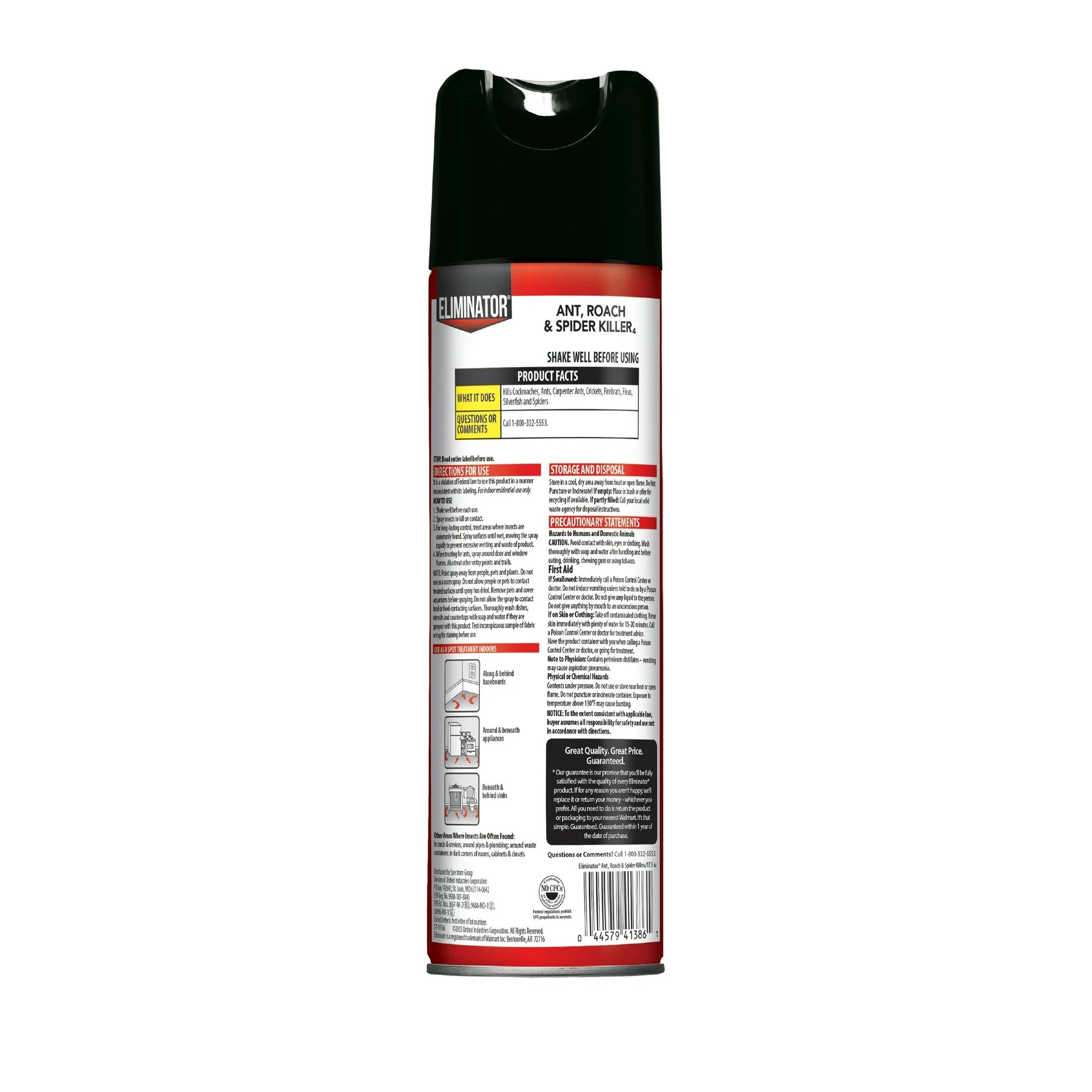 Eliminator Ant, Roach & Spider Killer Spray