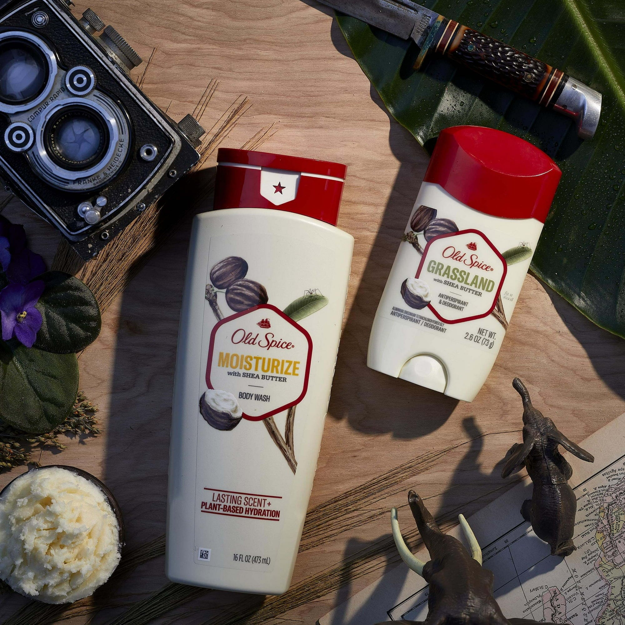 Old Spice Men's Shea Butter Body Wash