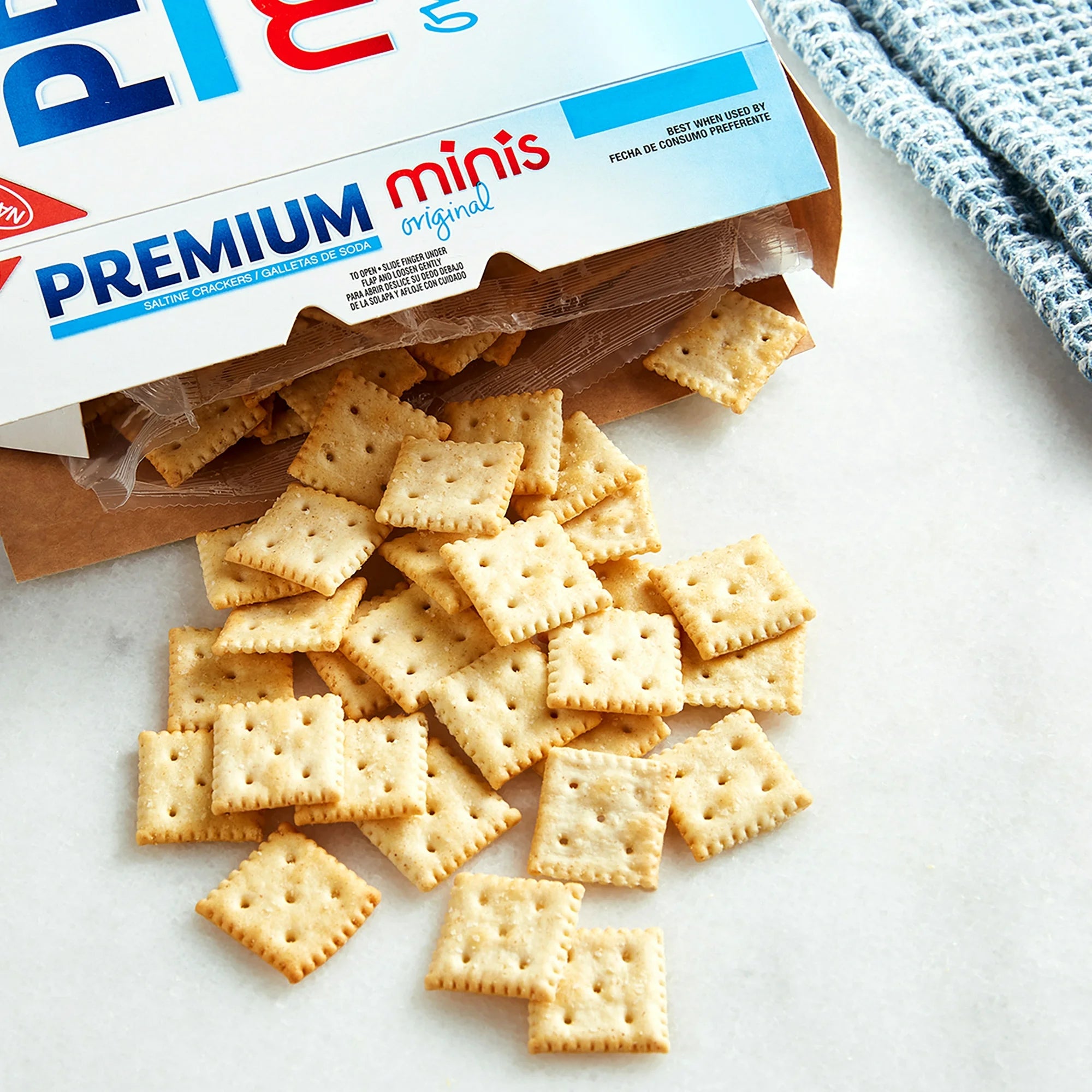 Premium Original Mini Saltine Crackers