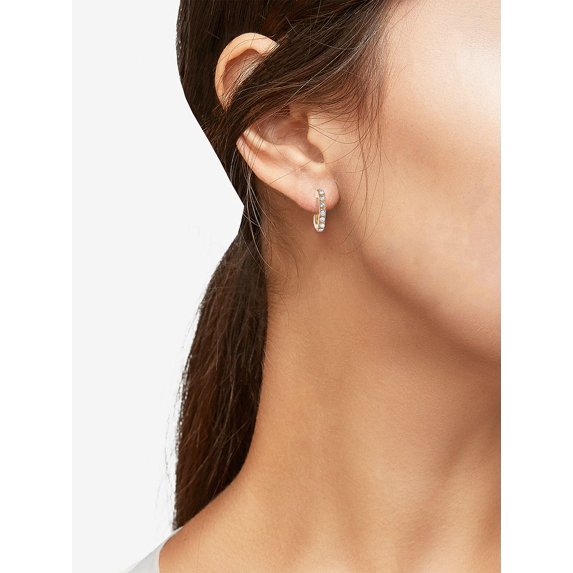 Time and Tru Women’s Gold Tone Heart Earring Set – 3 Pair 
