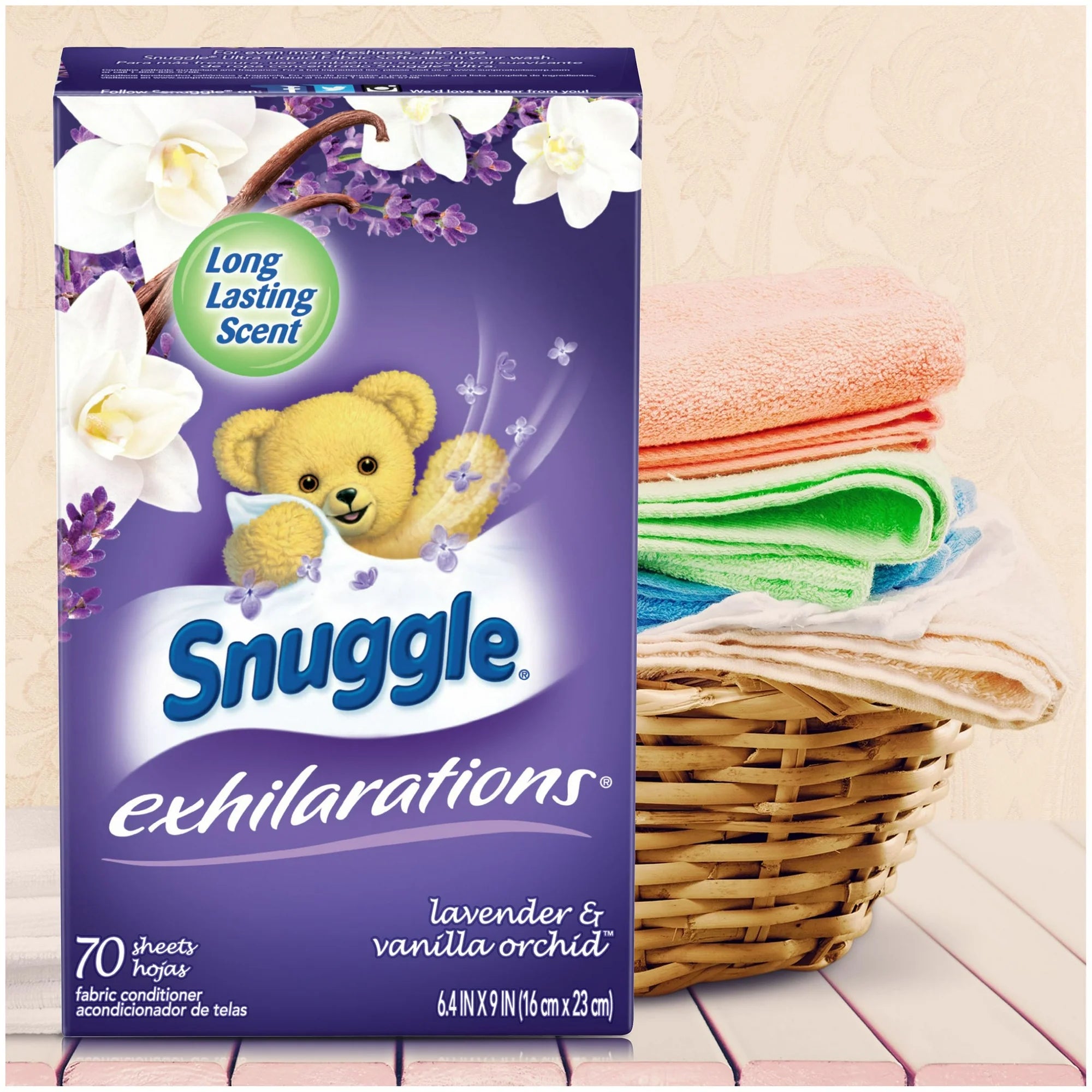 Snuggle Fabric Softener Dryer Sheets