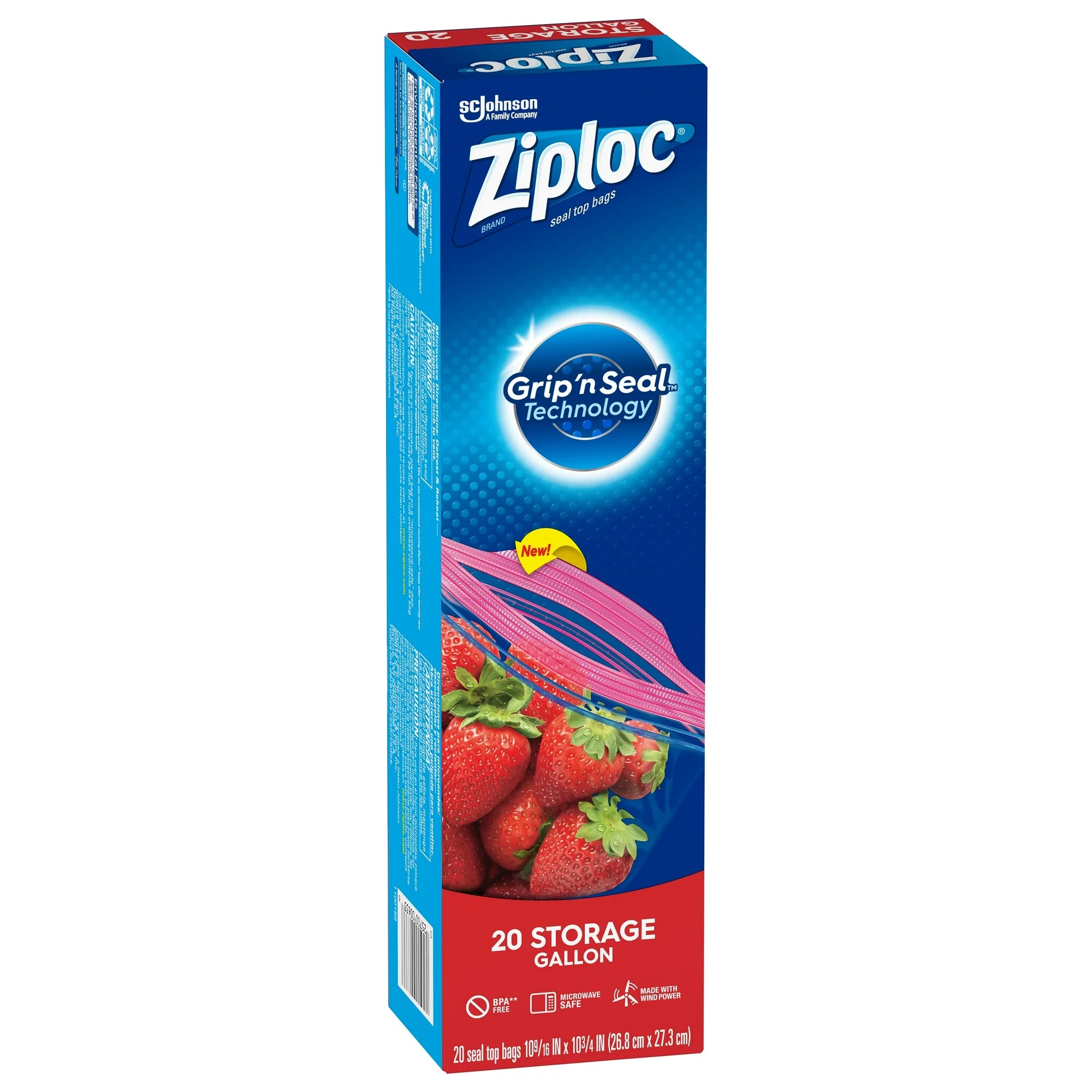 Ziploc® Grip 'n Seal Gallon Bags