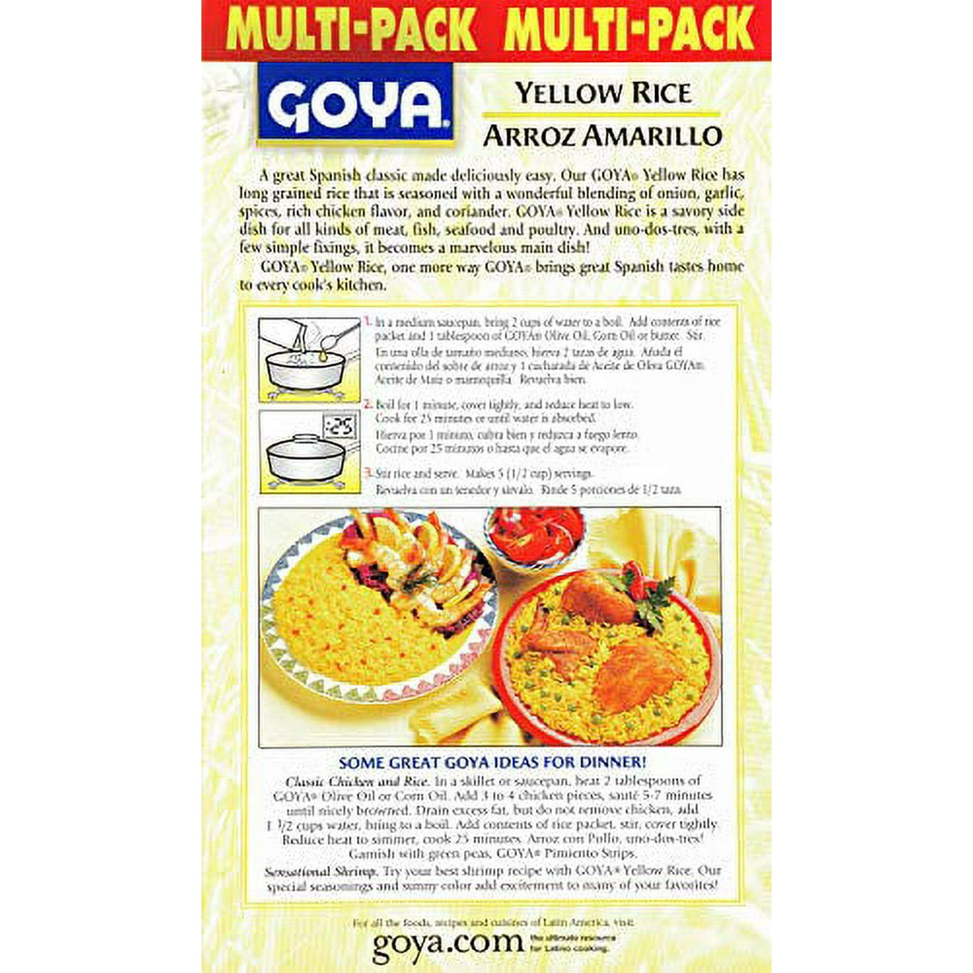 Spanish Goya Yellow Rice, 21 Oz