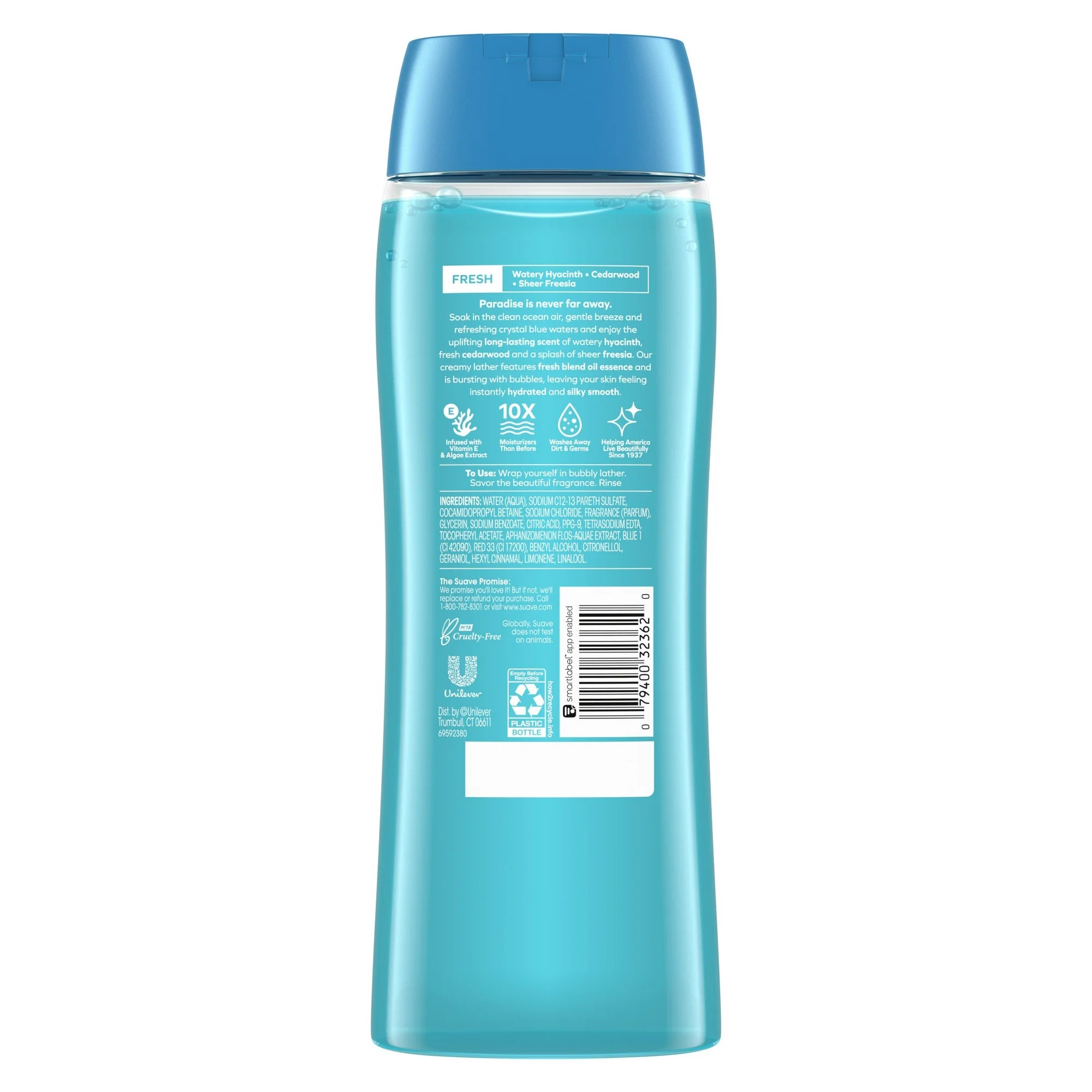 Suave Essentials Body Wash, 18 oz