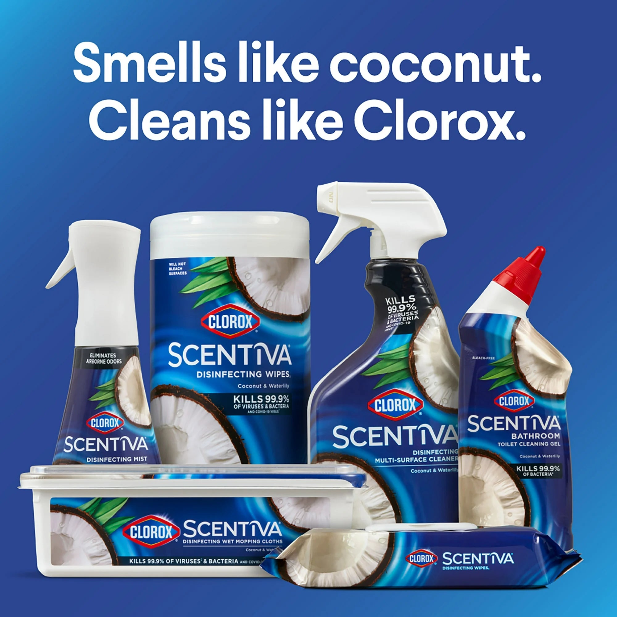 Clorox Scentiva Bathroom Toilet Cleaning Gel