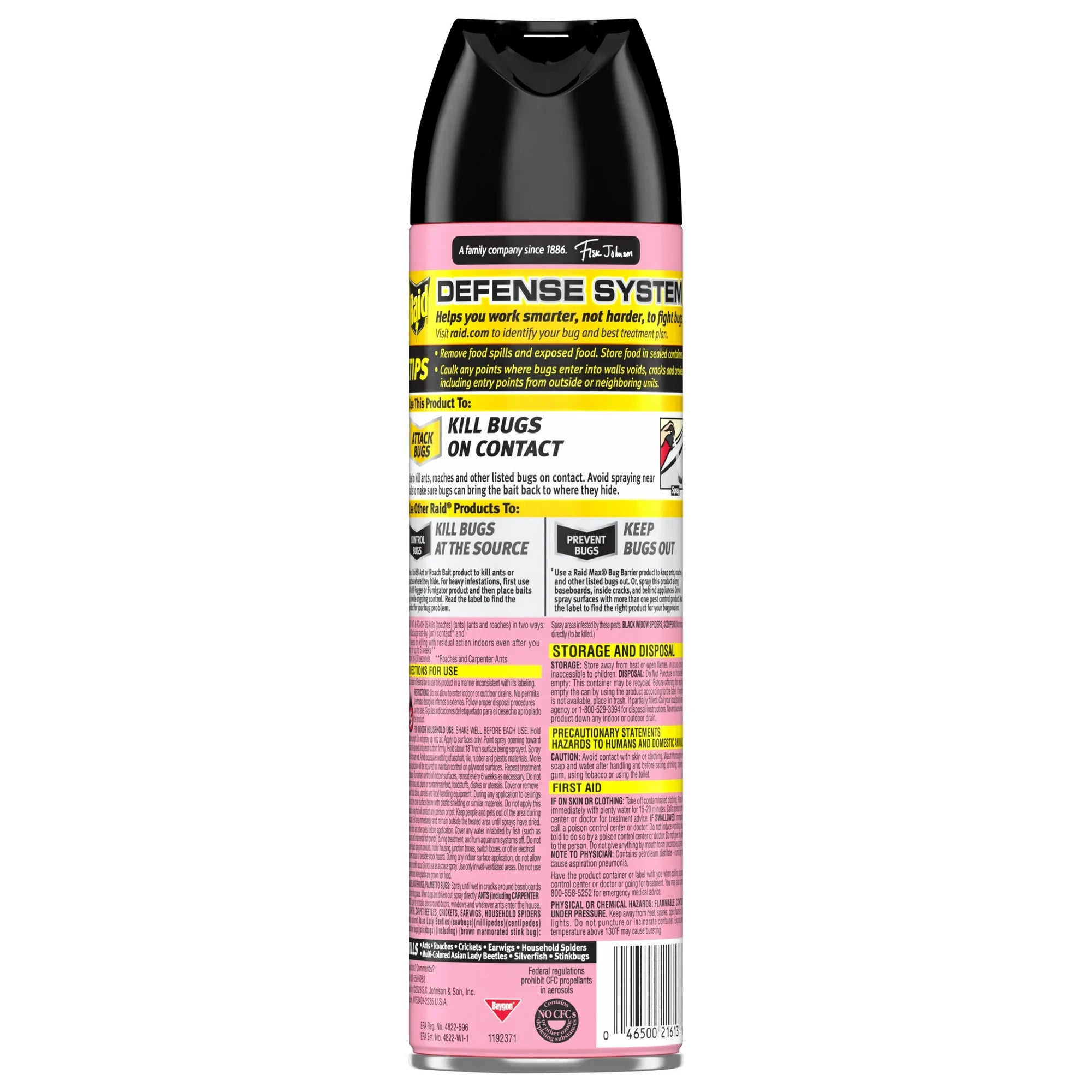 Raid Insect Killer, Fresh Scent , 17.5 oz