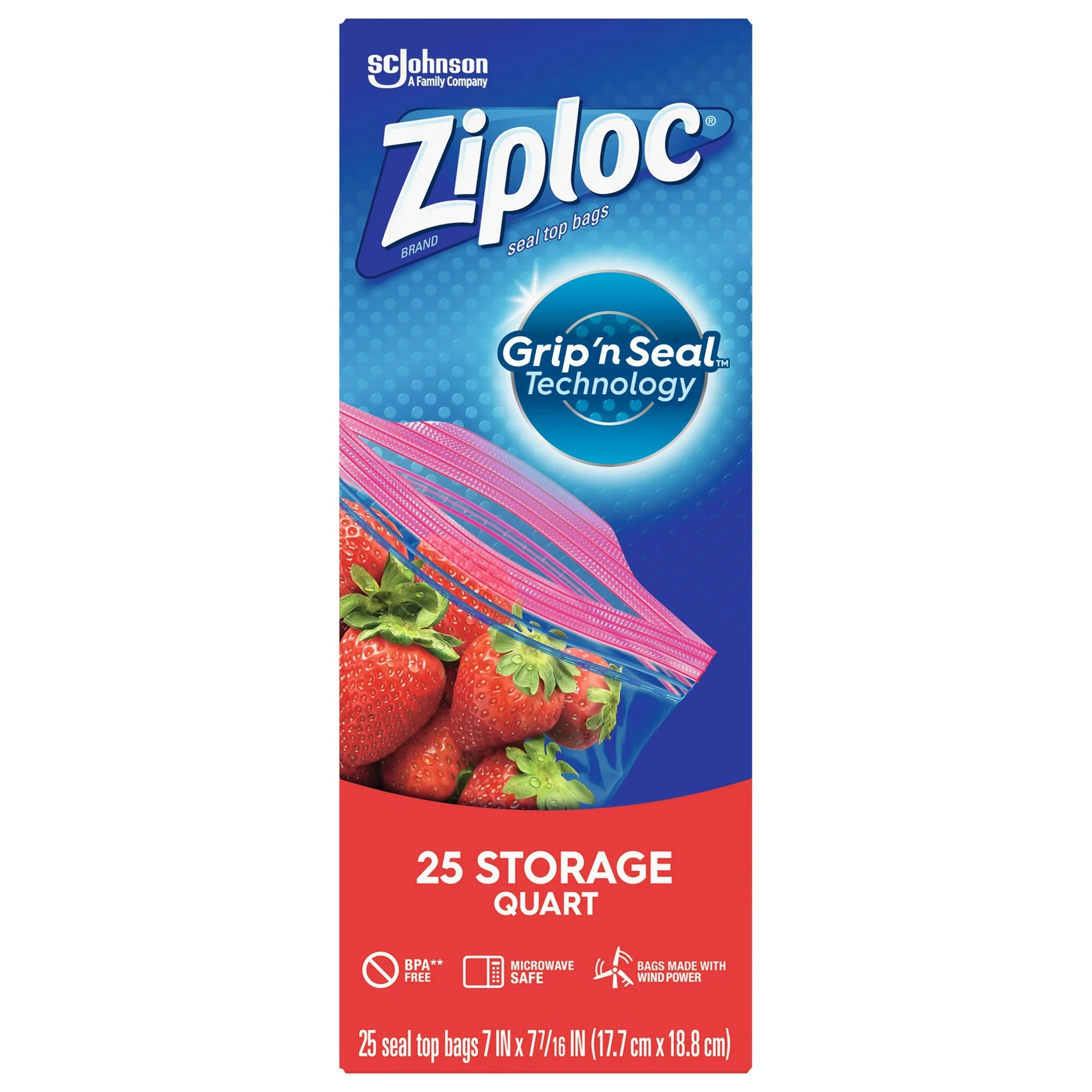 Ziploc®  Storage Bags with Grip 'n Seal 