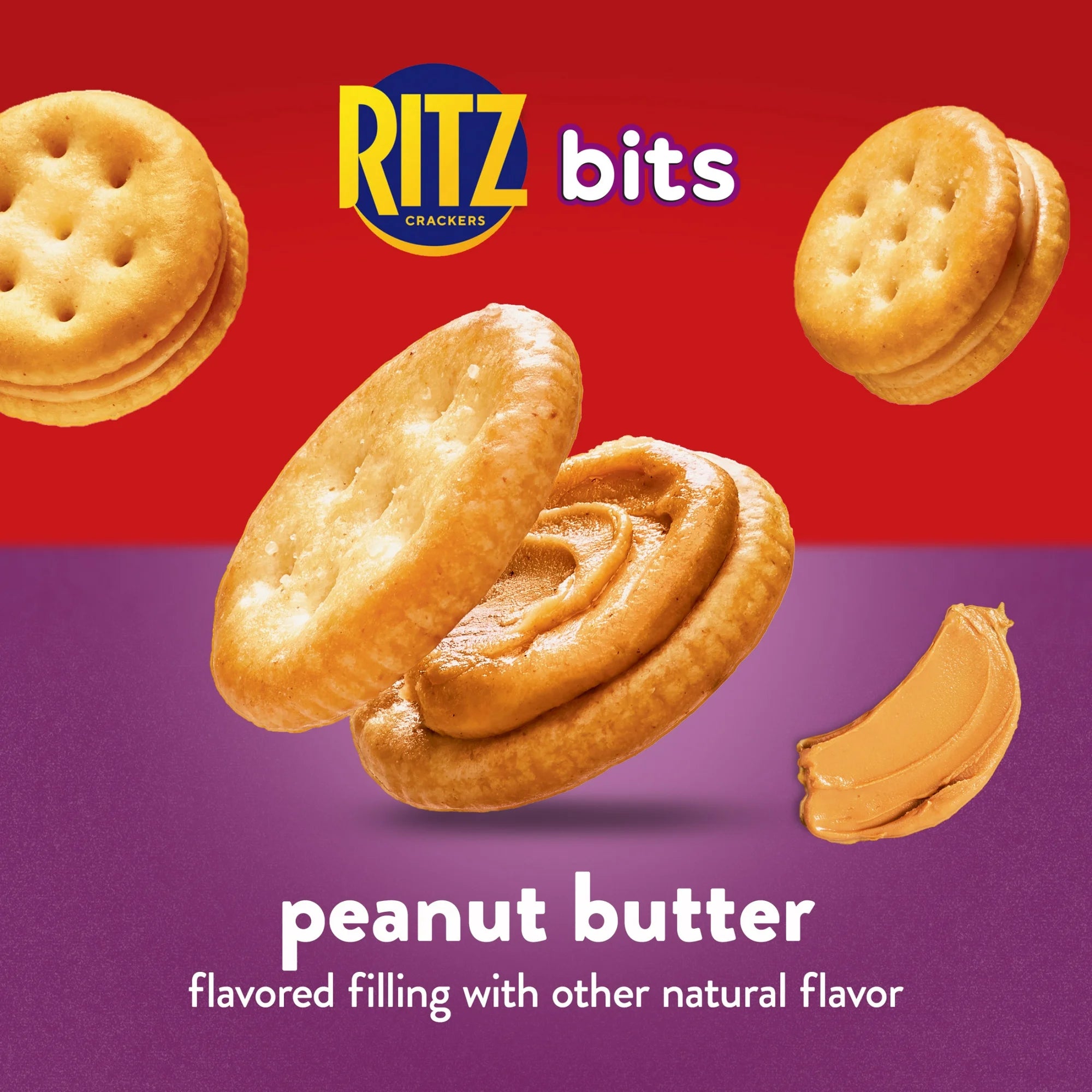 RITZ Bits Peanut Butter Sandwich Crackers