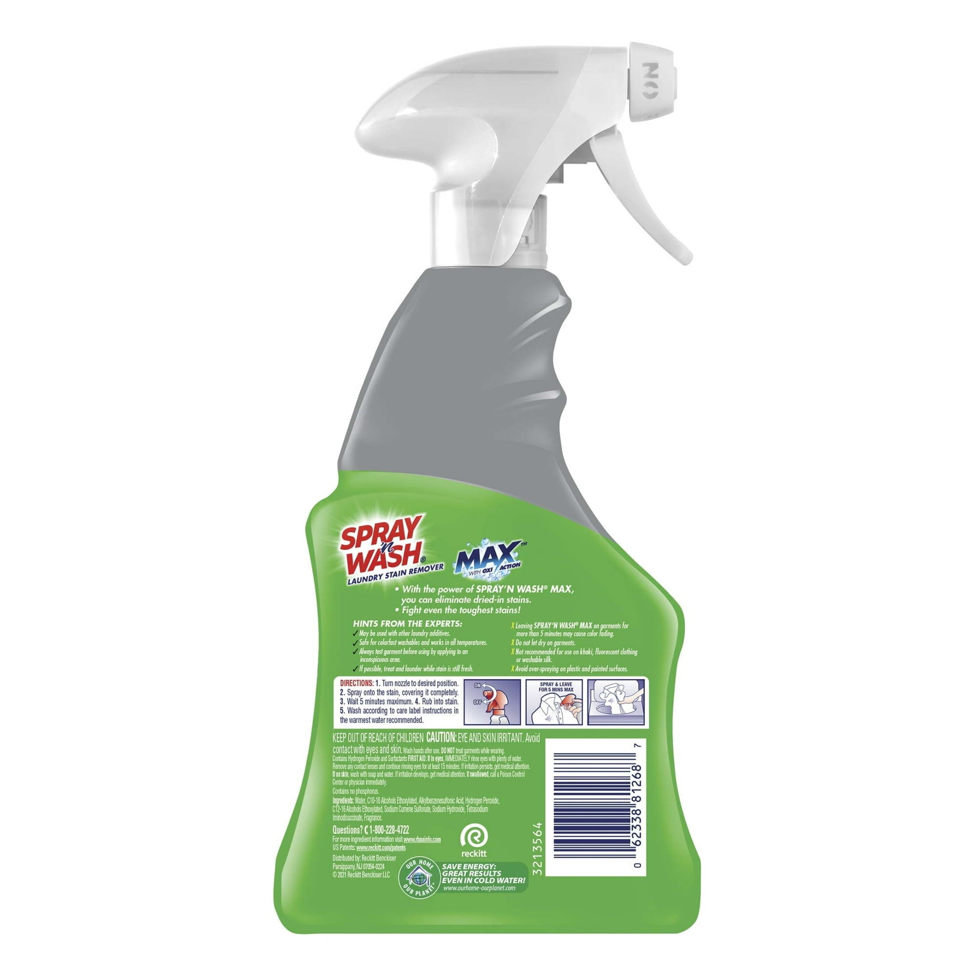 Spray 'n Wash Max Laundry Stain Remover, 22oz