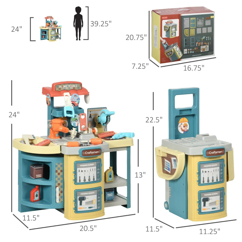 47-Pieces Toddler Tool Kit