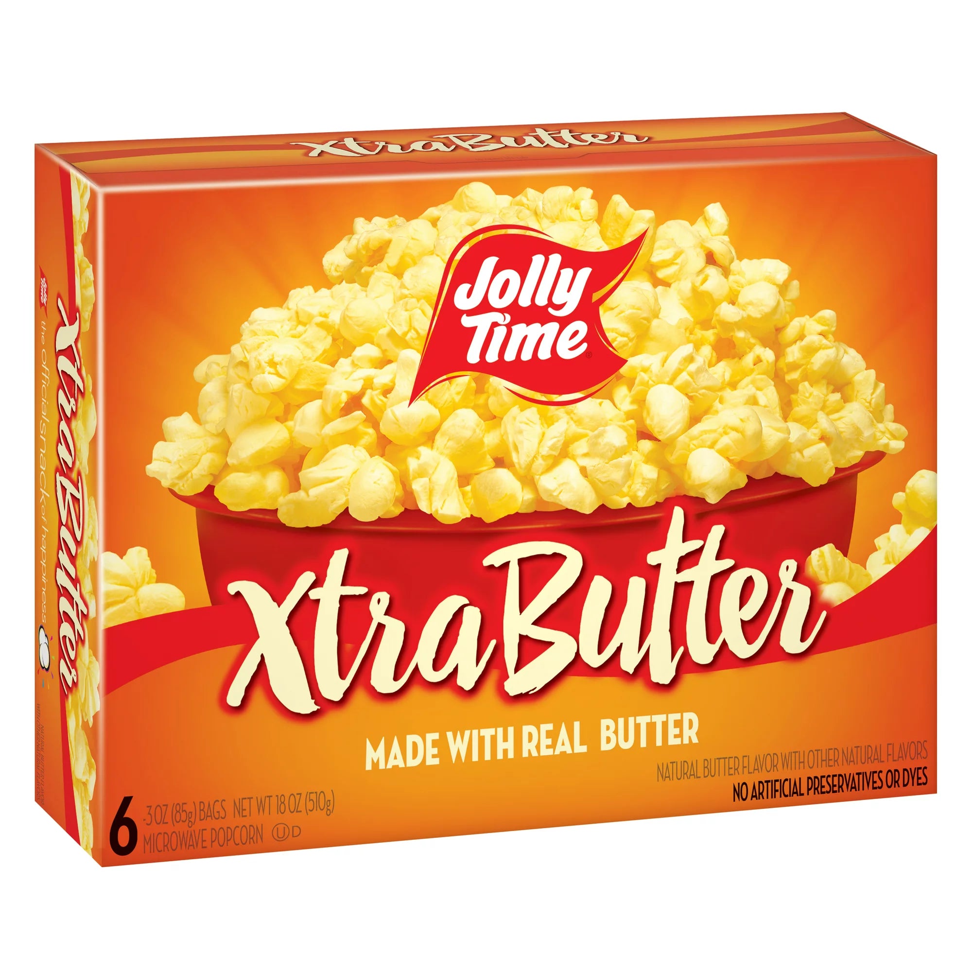 Jolly Time Xtra Gluten-free Microwave Popcorn 