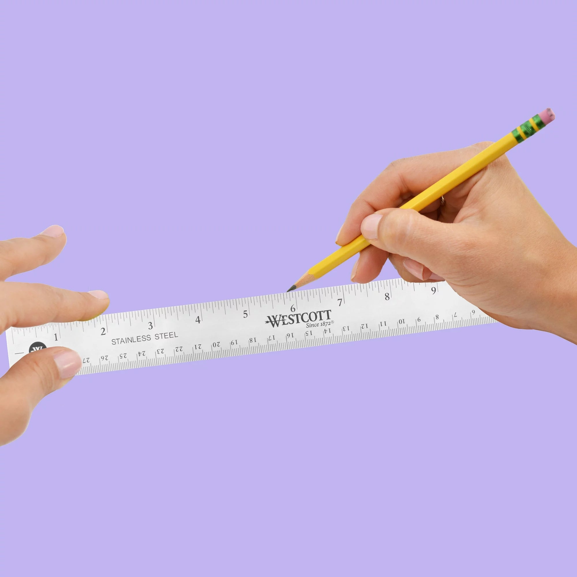 Westcott 18" Stainless Steel Ruler