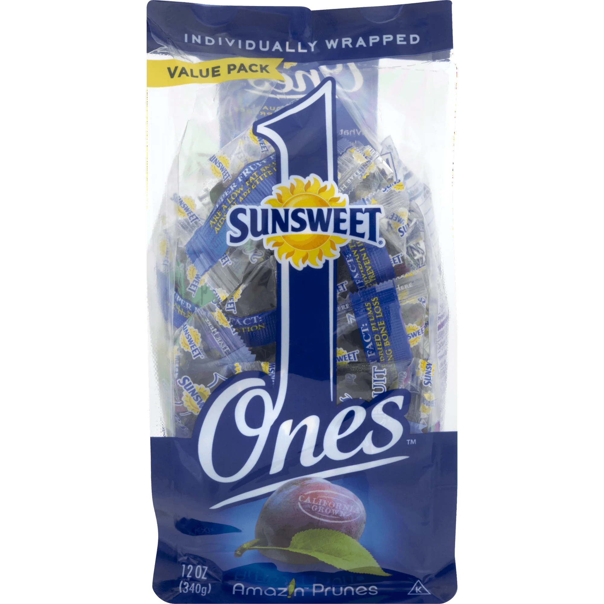 Sunsweet Ones Dried Prunes Value Pack