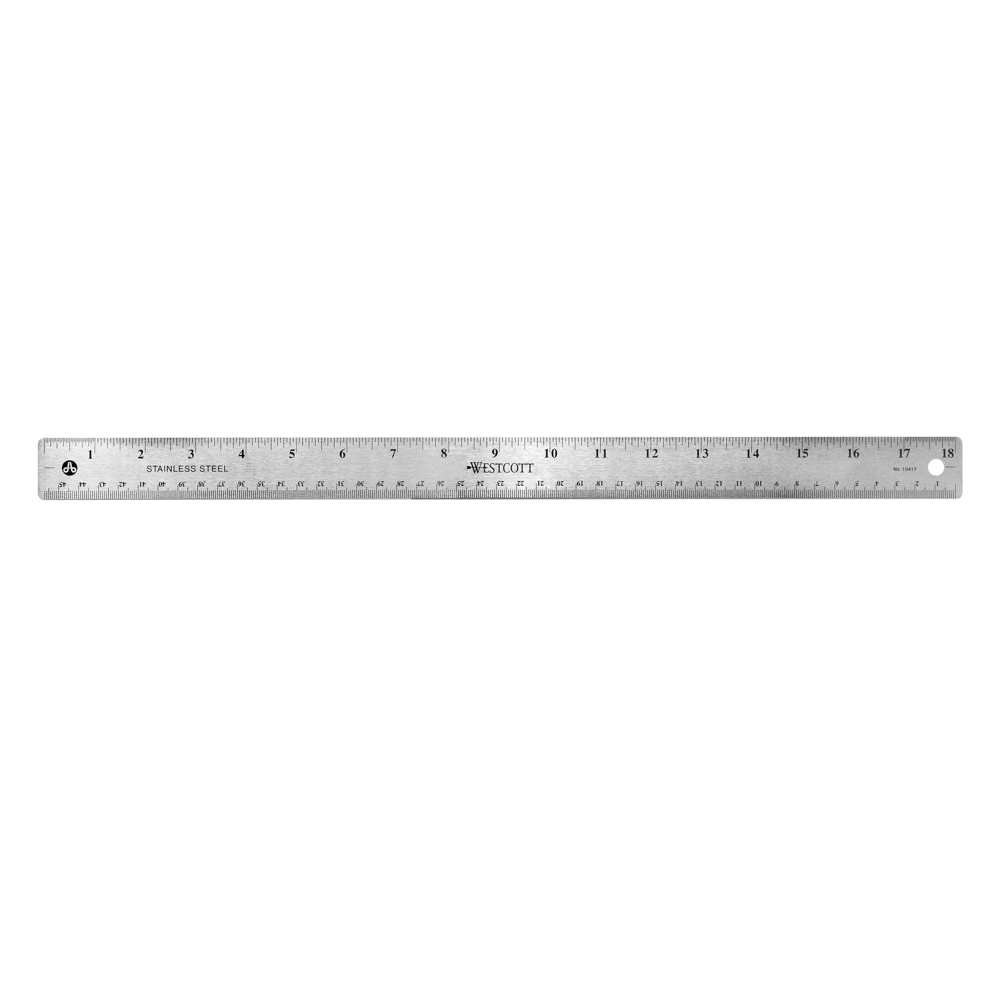 Westcott 18" Stainless Steel Ruler