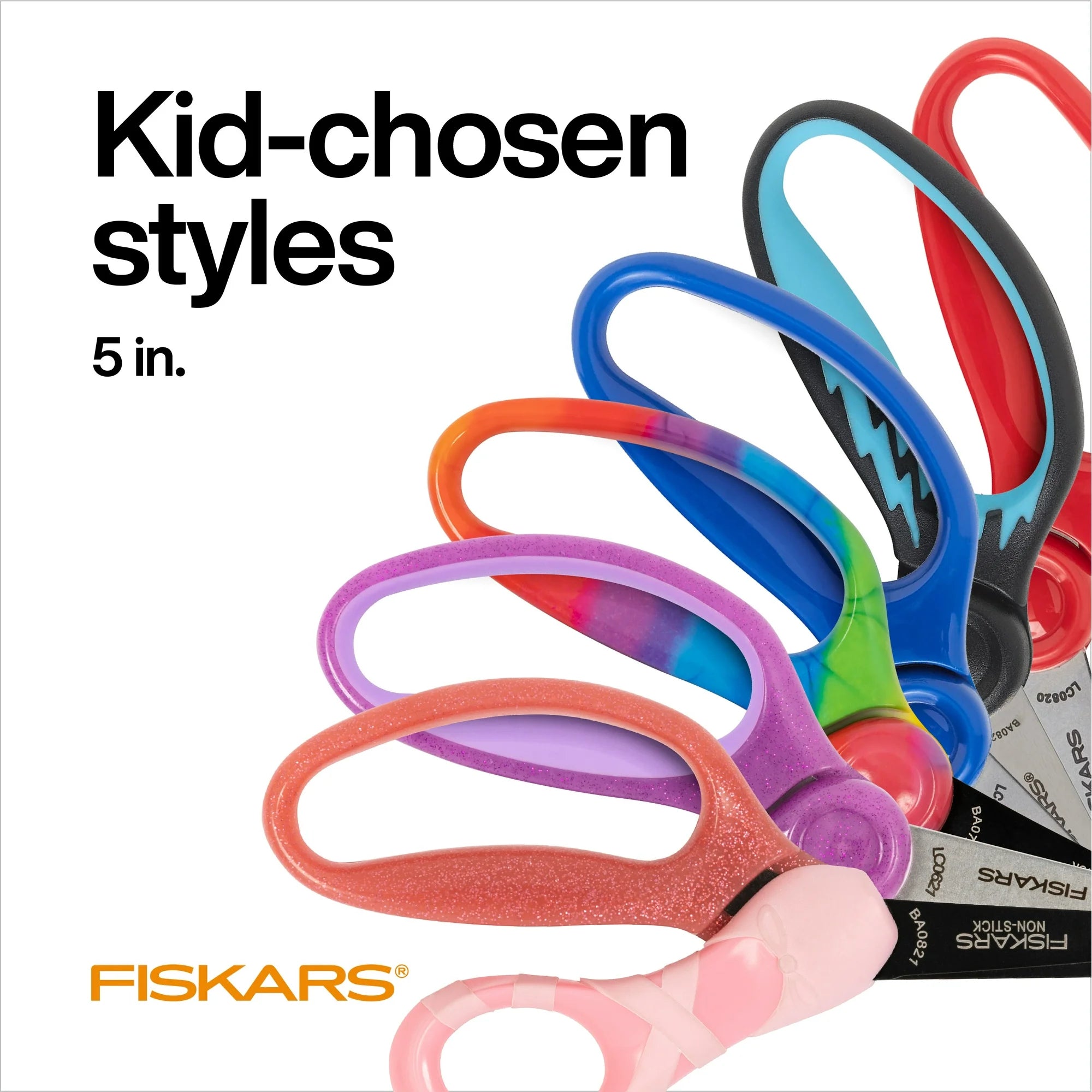 Fiskars 5" Pointed Kids Scissor Ages 4-7